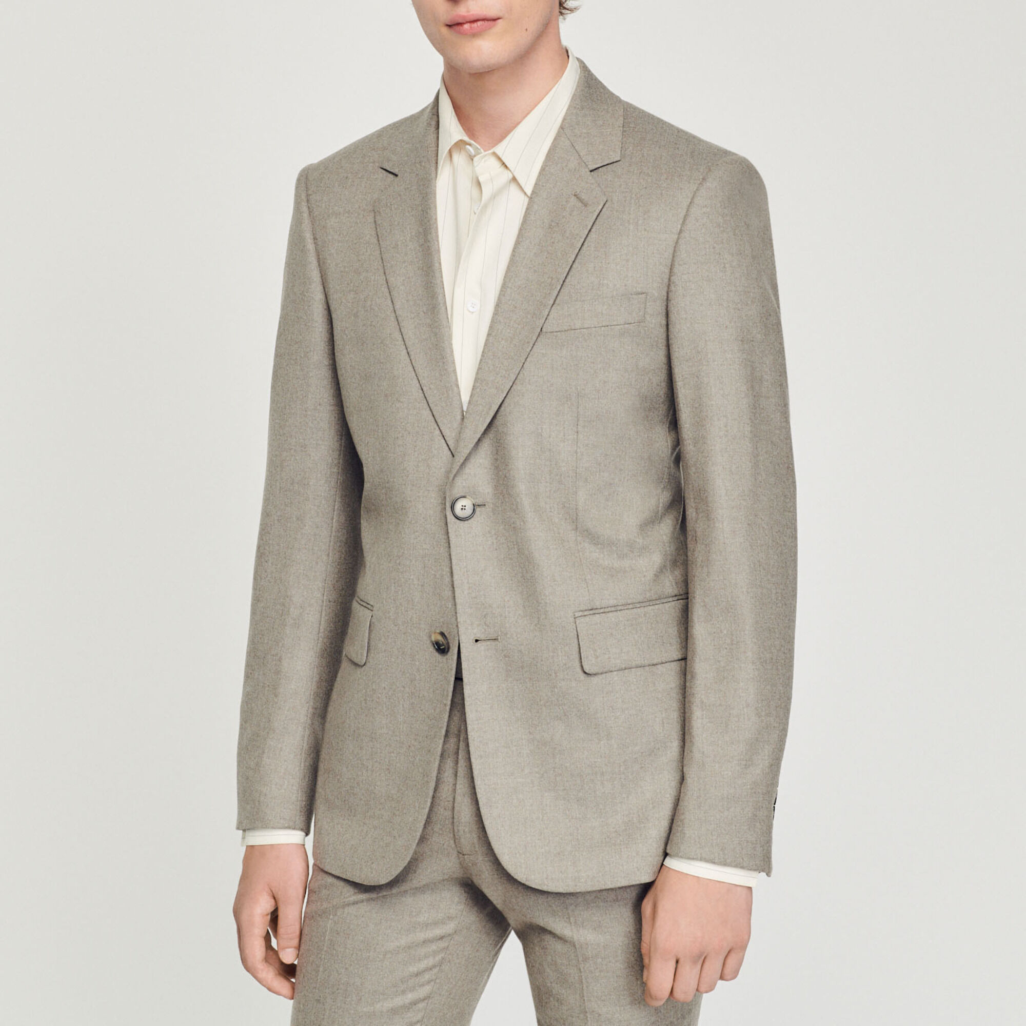 Flannel suit jacket online