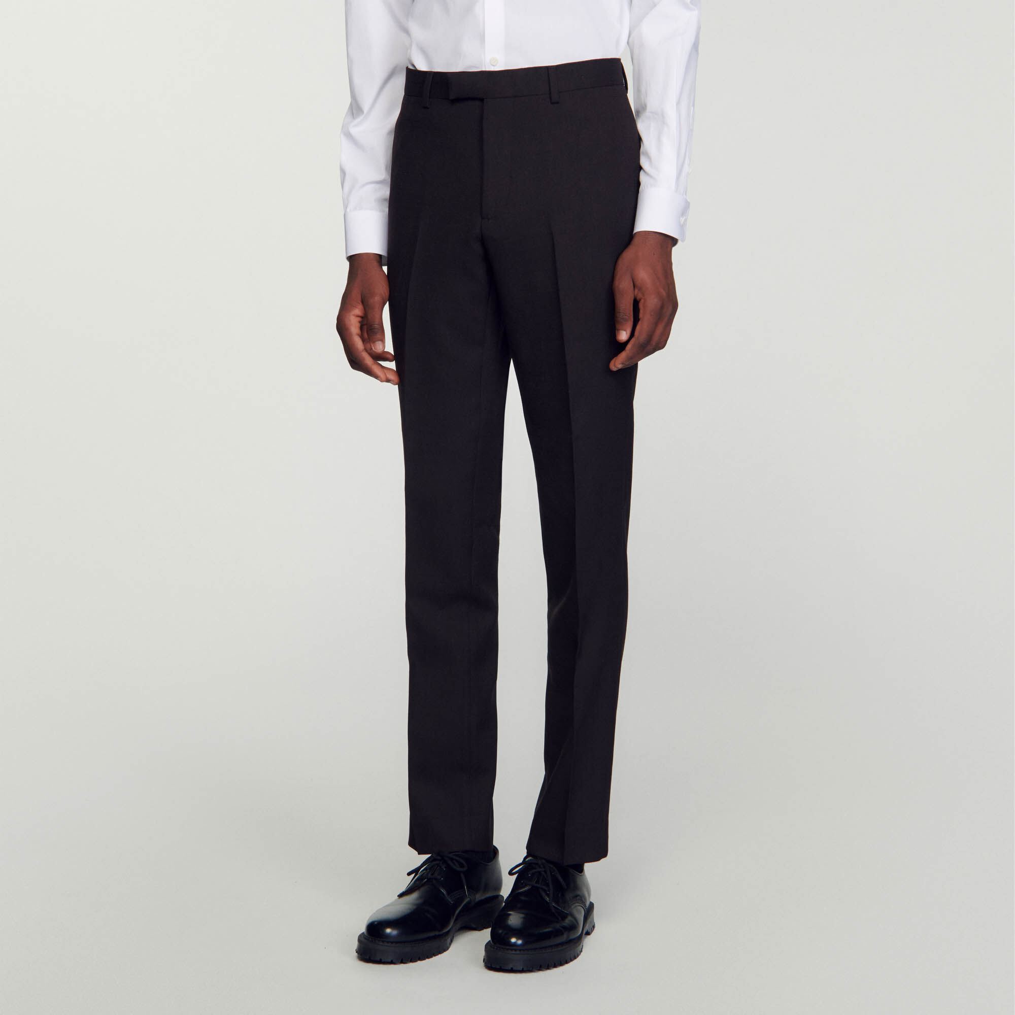 Pantalon de costume en laine HPantalons costumes Sandro paris
