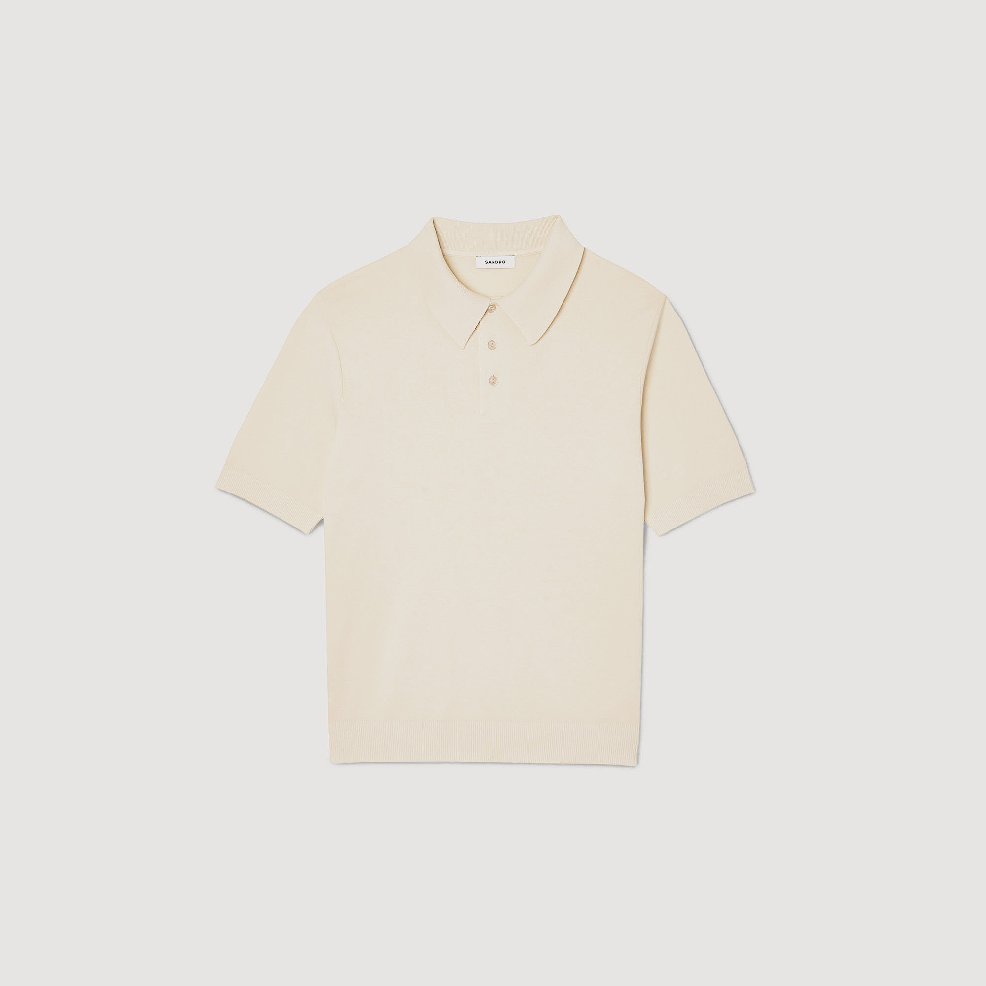 Cotton polo shirt