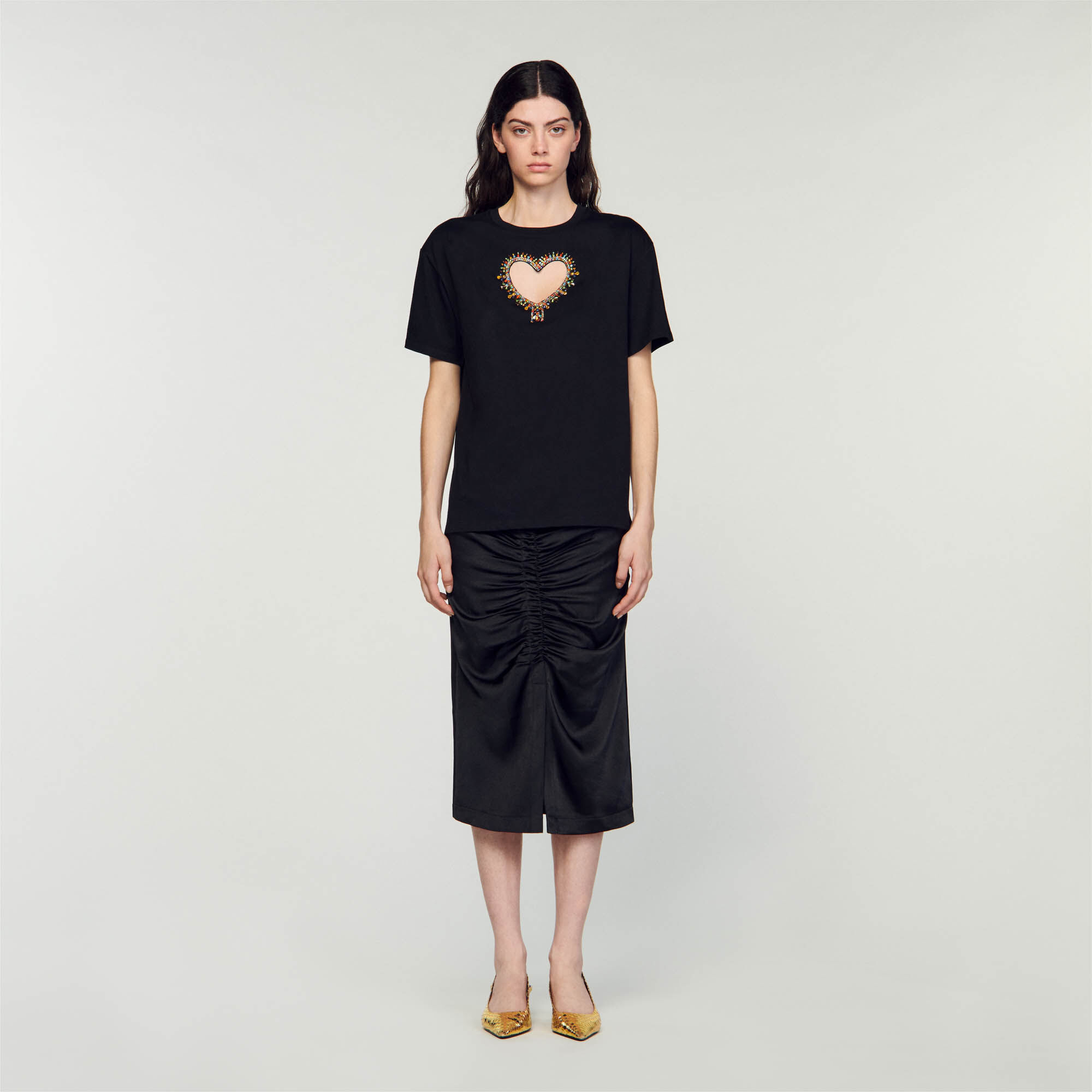 T shirt sandro amour shop