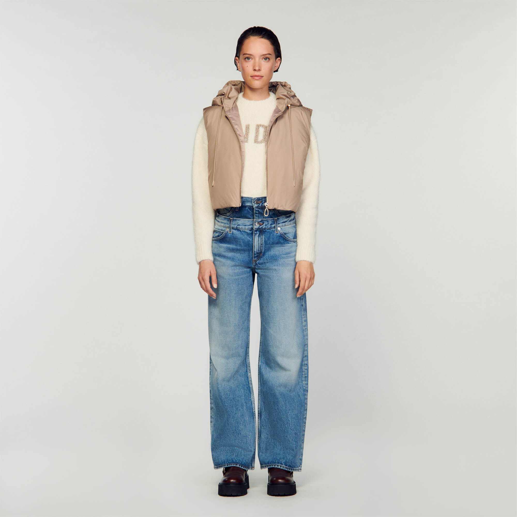 Doudoune velours cheap sandro