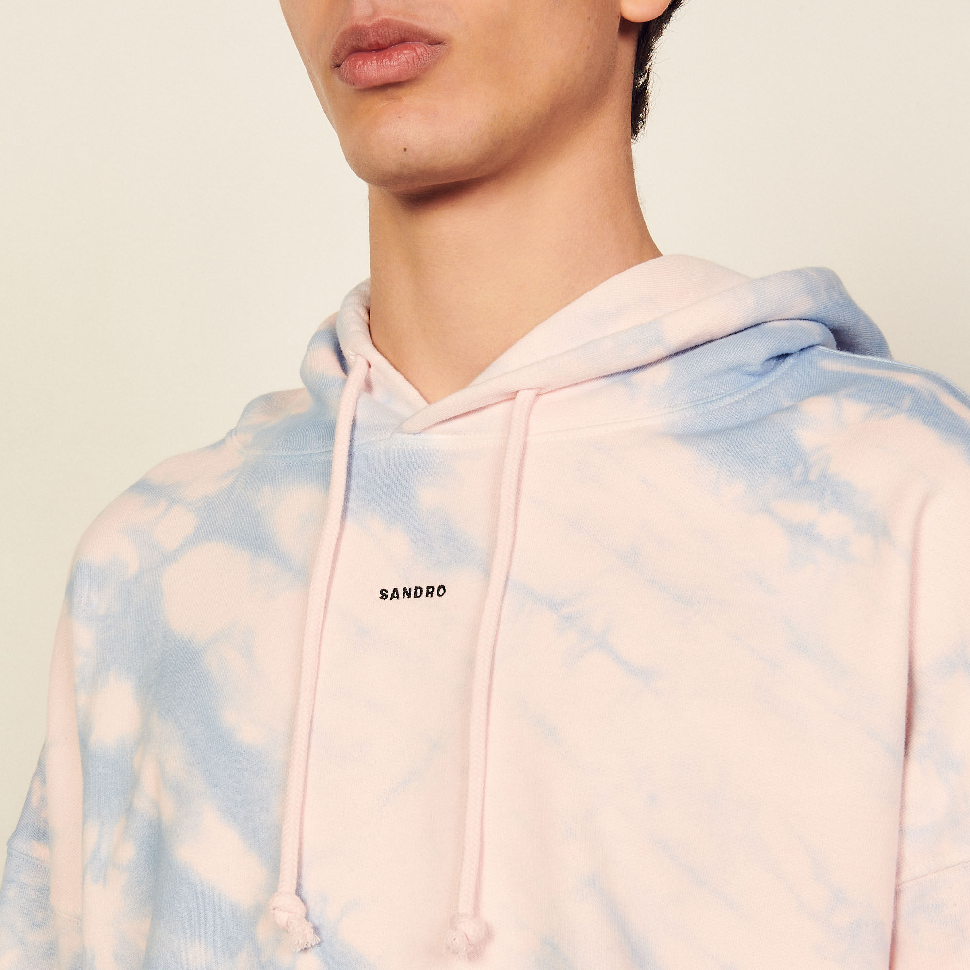Sandro paris 2025 tie dye sweatshirt