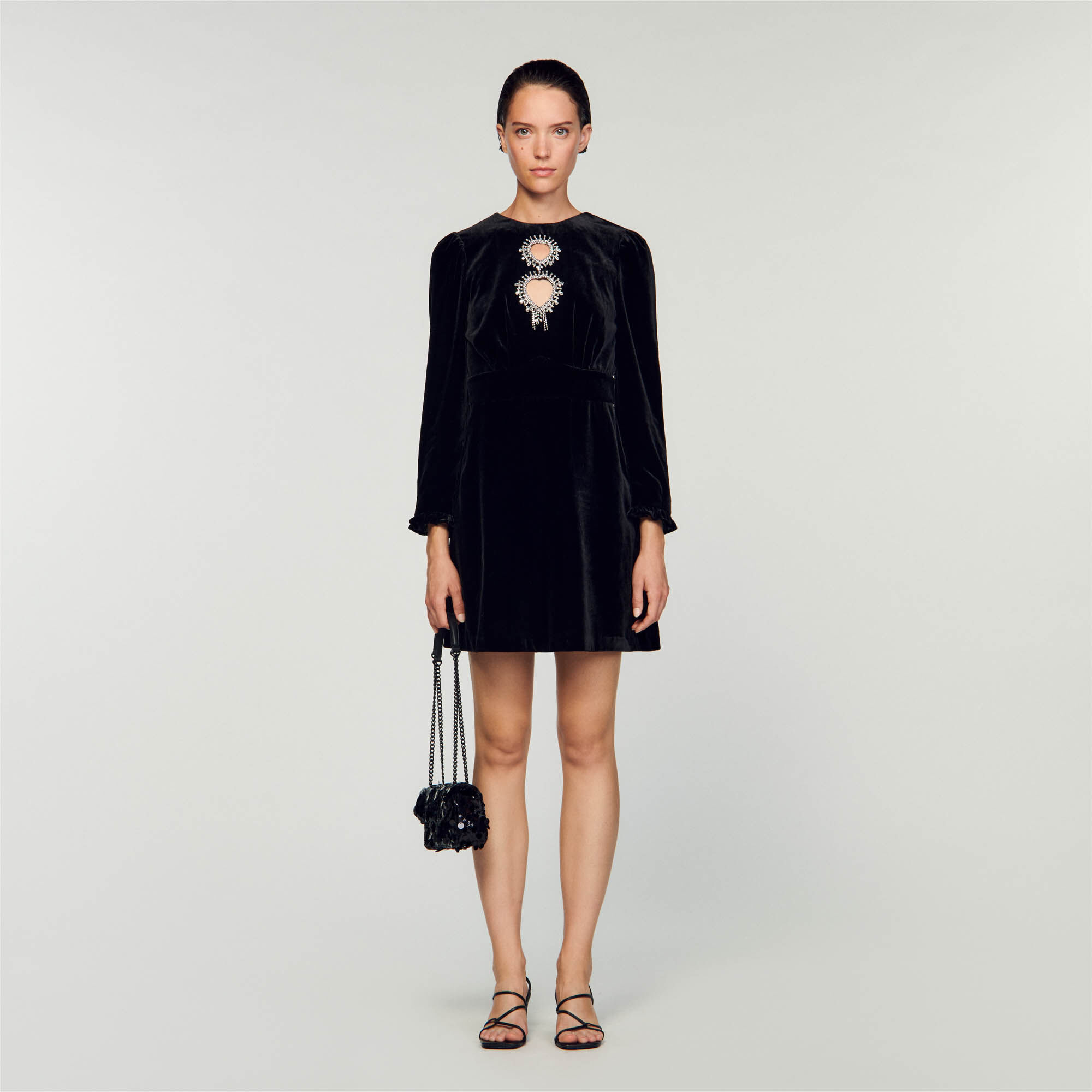 Sandro sequin dress hotsell