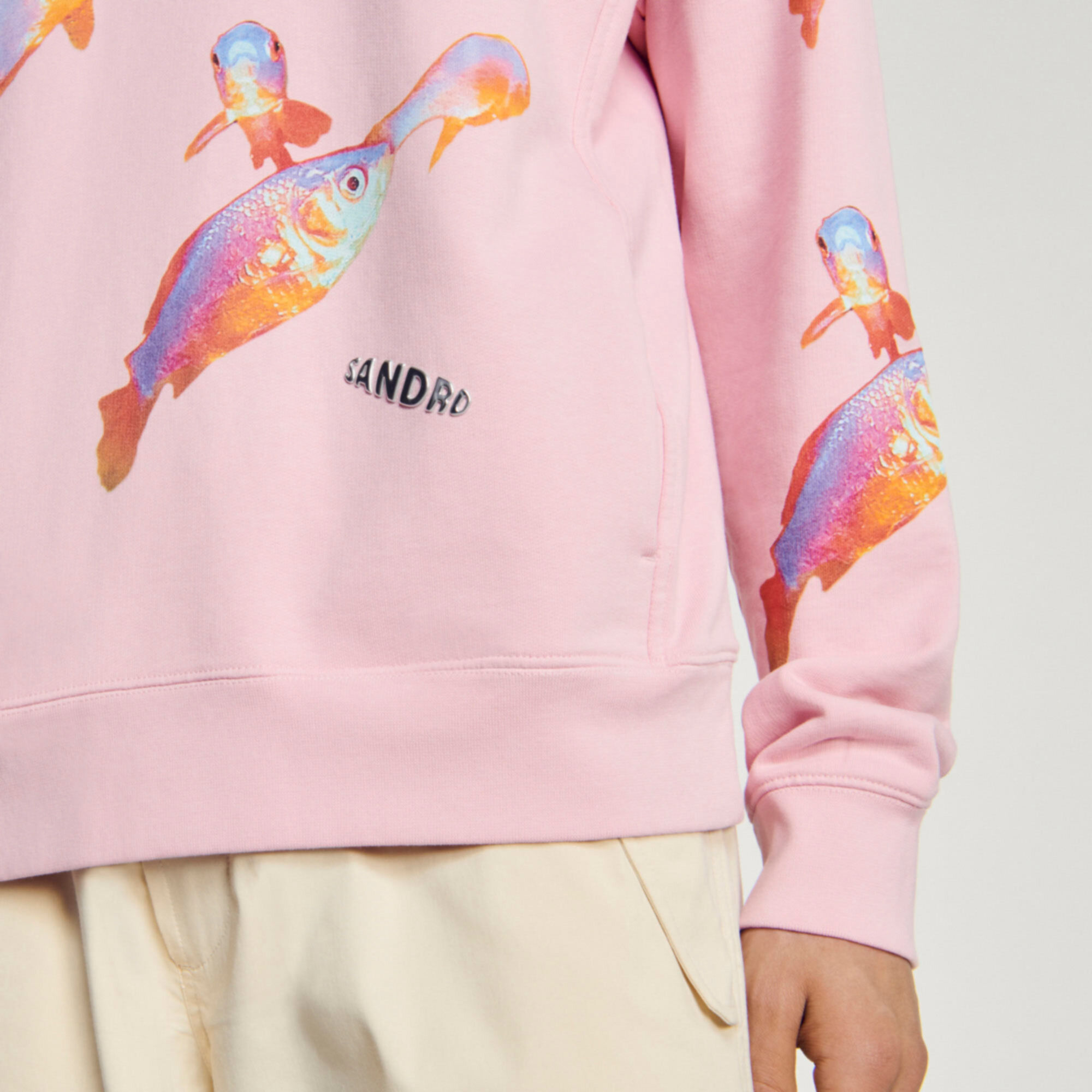 Sandro paris sweatshirt hot sale