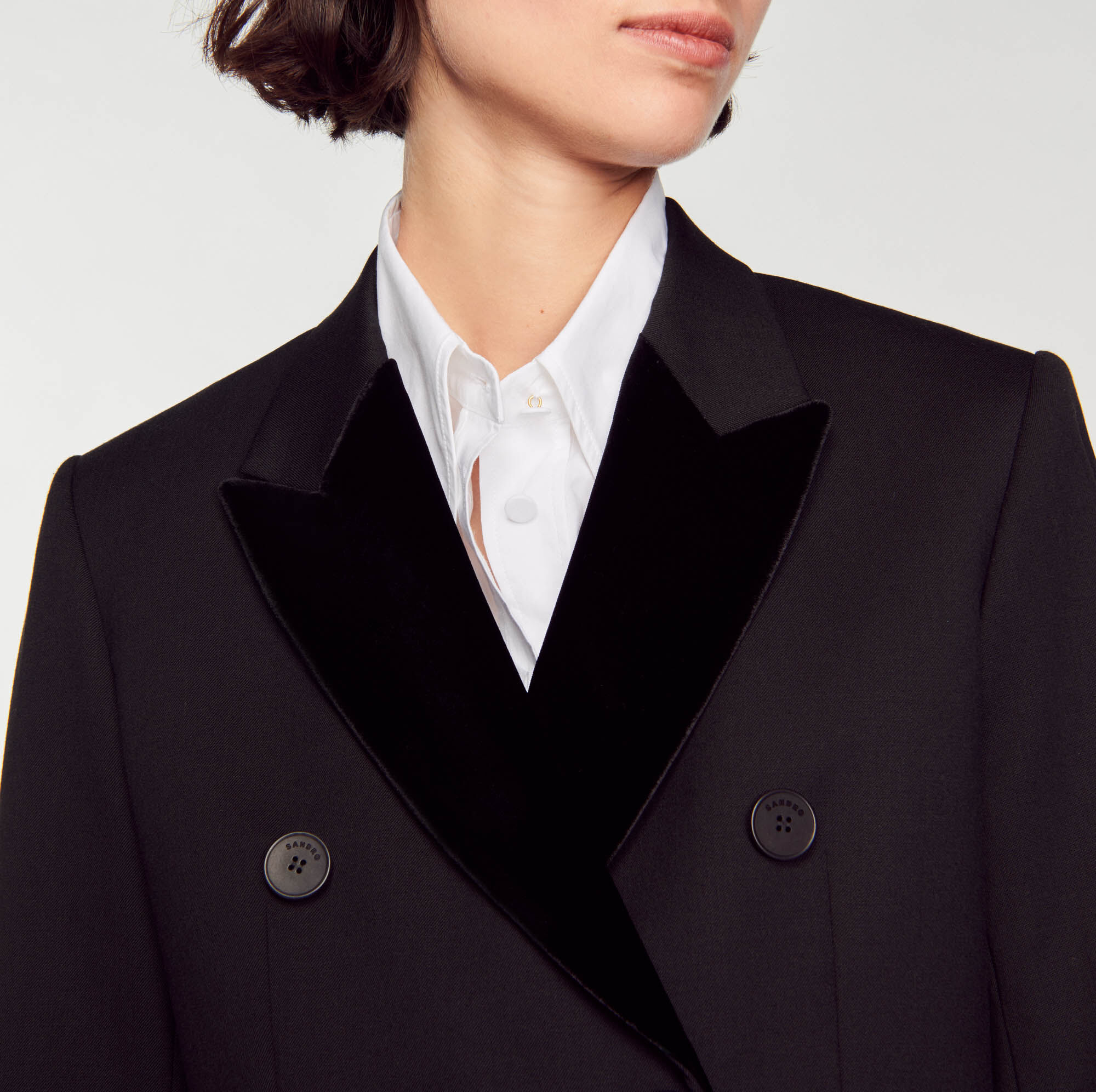 Sandro clearance blazer femme