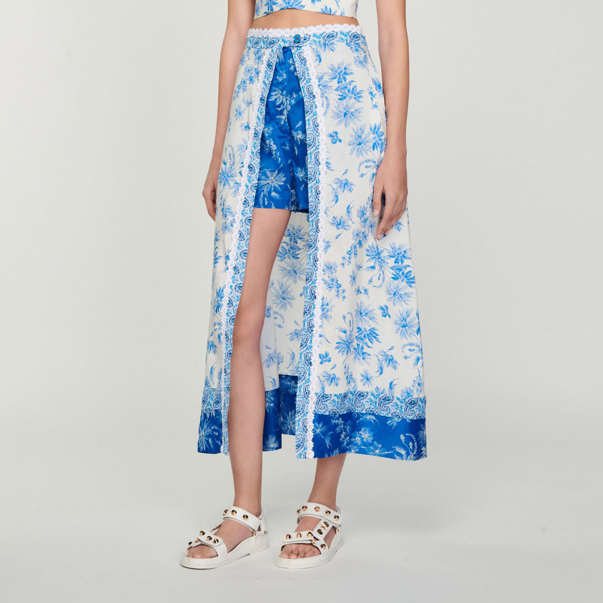 Short online jupe longue