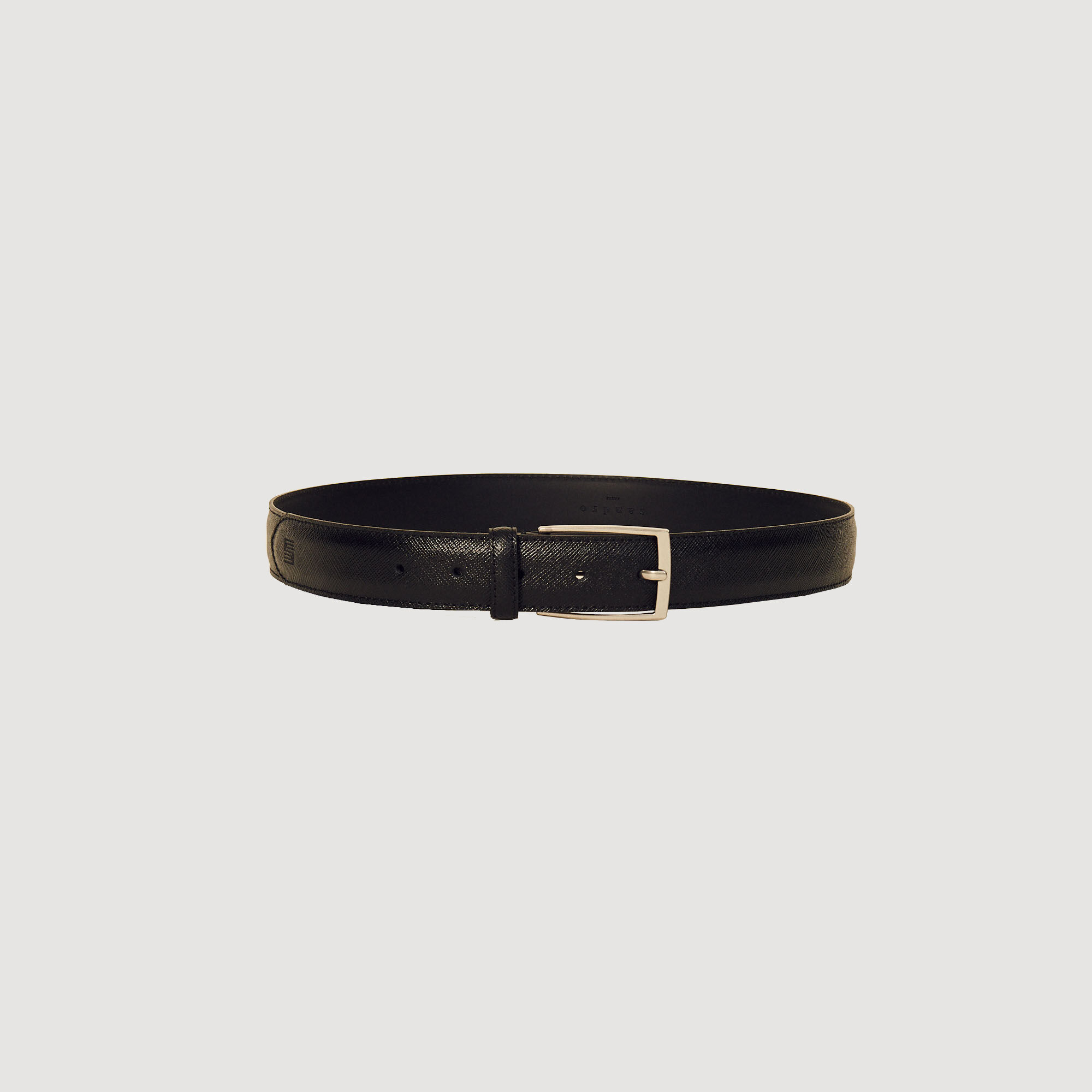 Saffiano leather belt shop