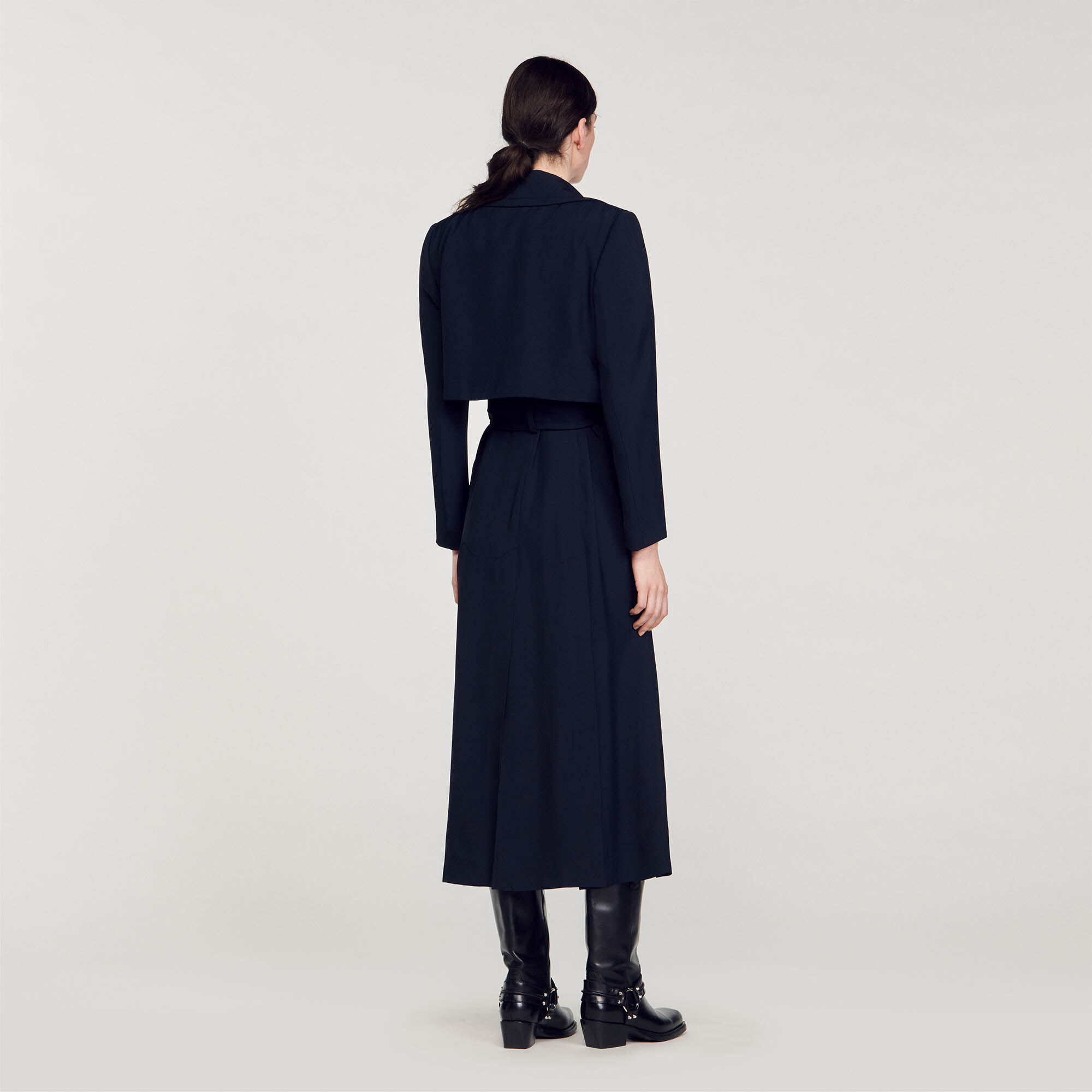 Sandro top trench femme
