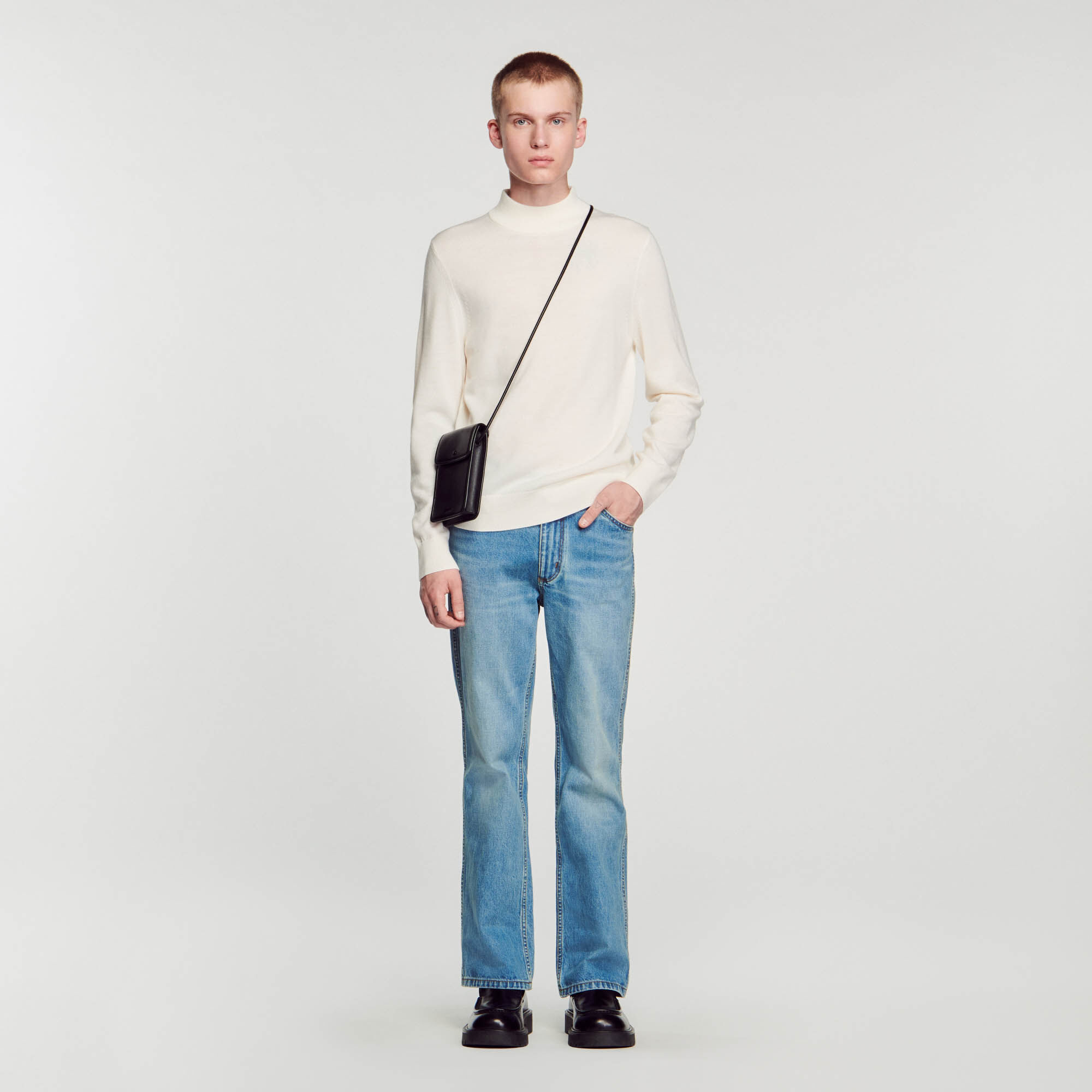 Sandro pochette homme shop