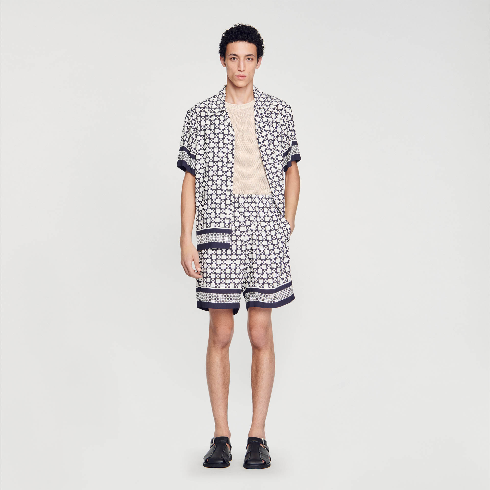 Men s Trousers and Shorts New Collection Sandro