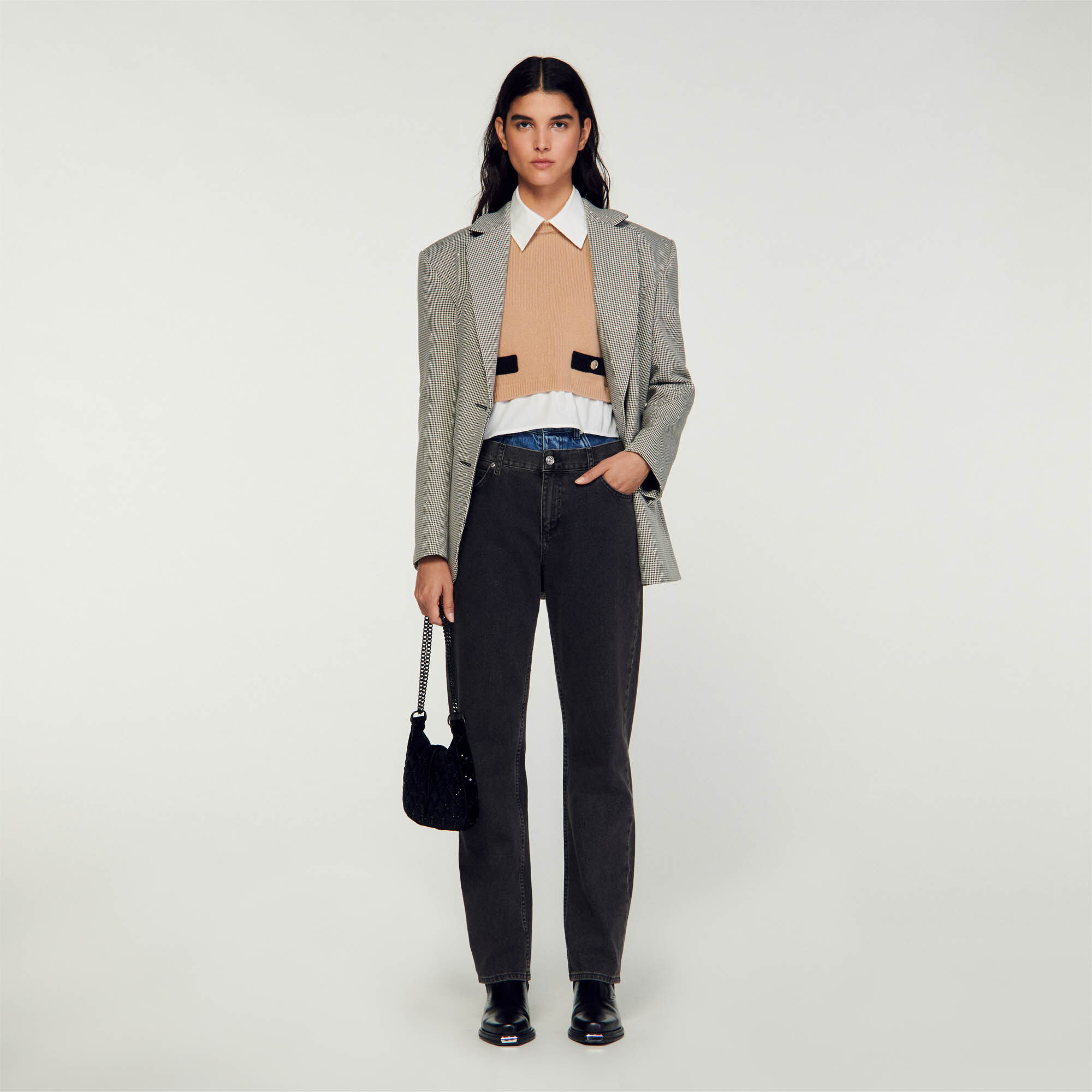 Pull cachemire camel best sale femme