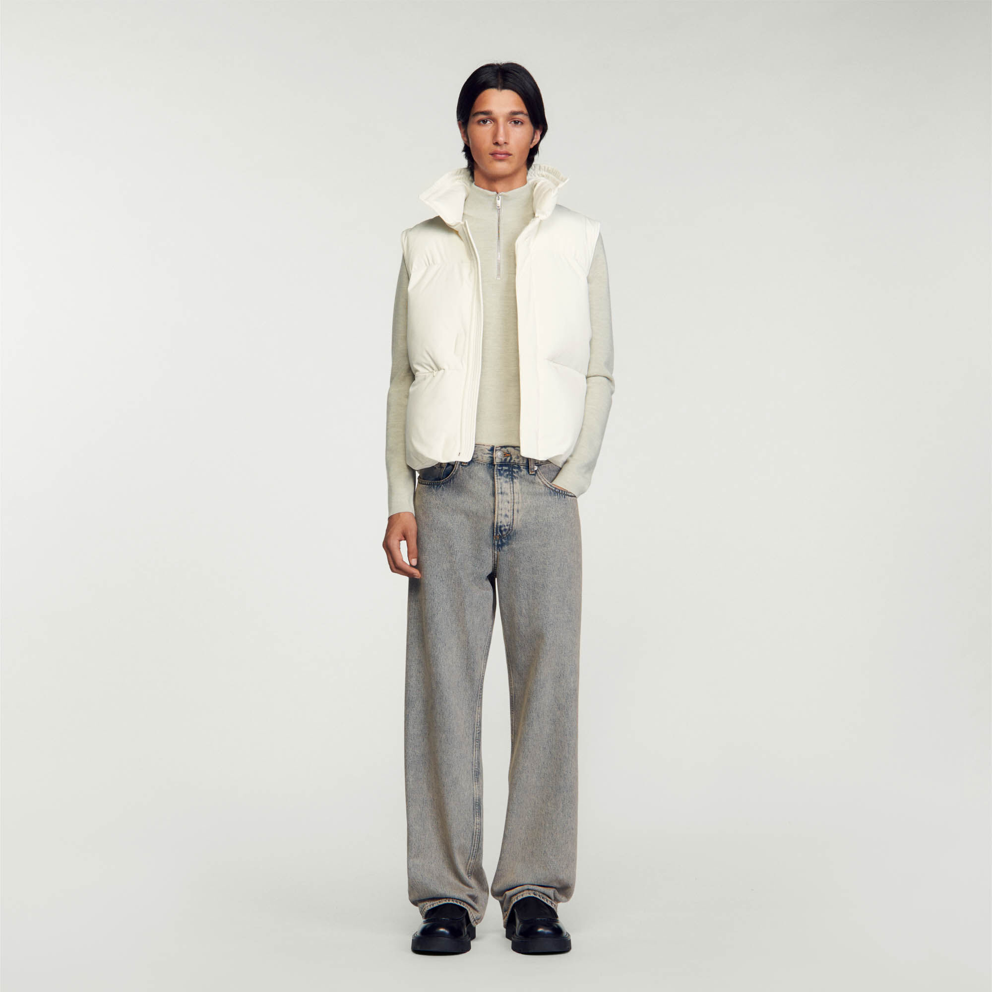 Sandro paris puffer best sale jacket