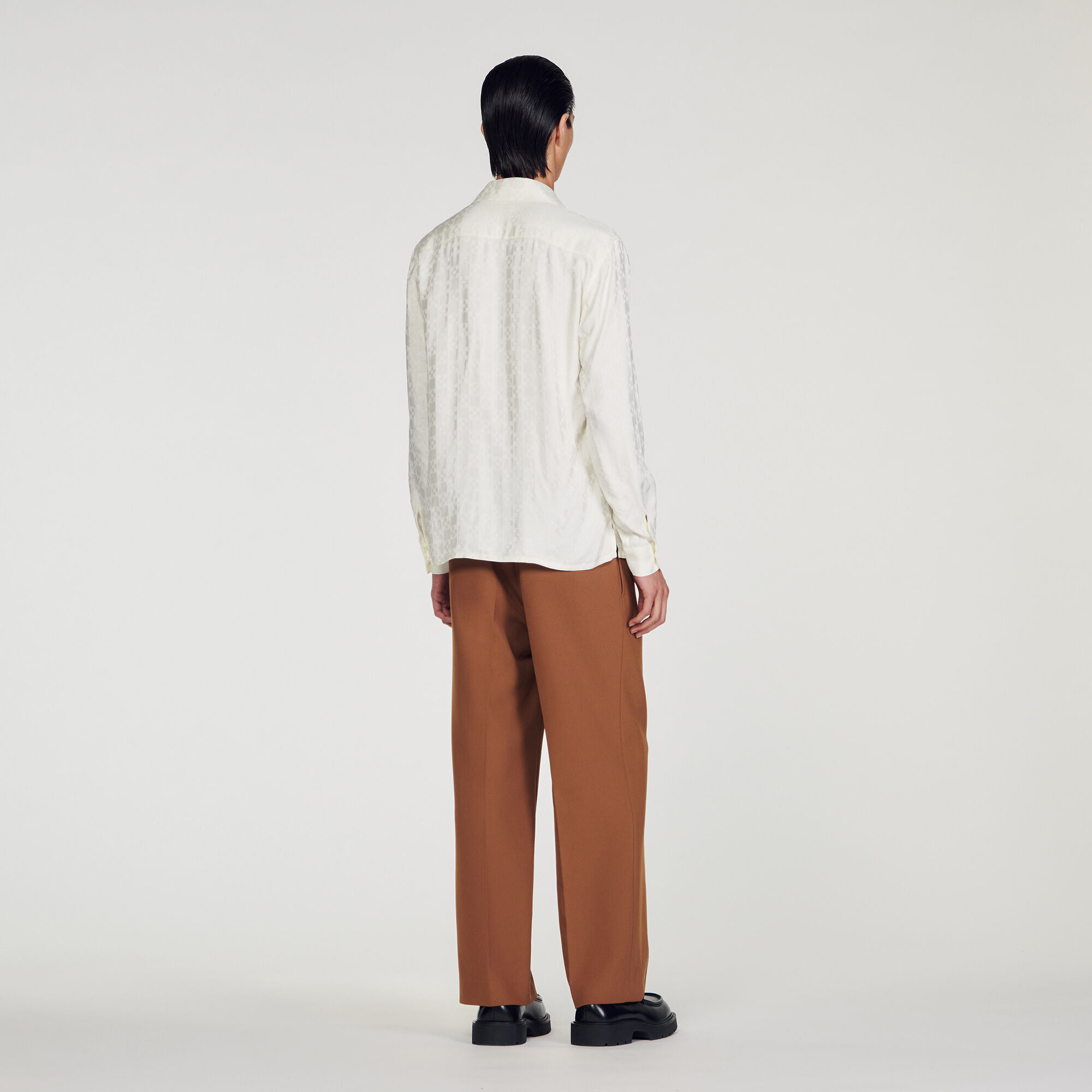 Chemise ecru on sale homme