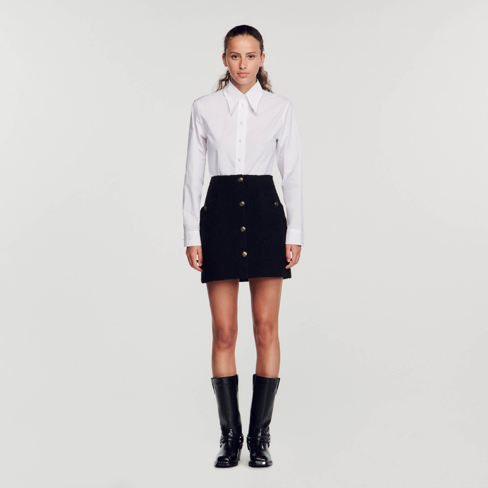 Short tight skirt online 9mm