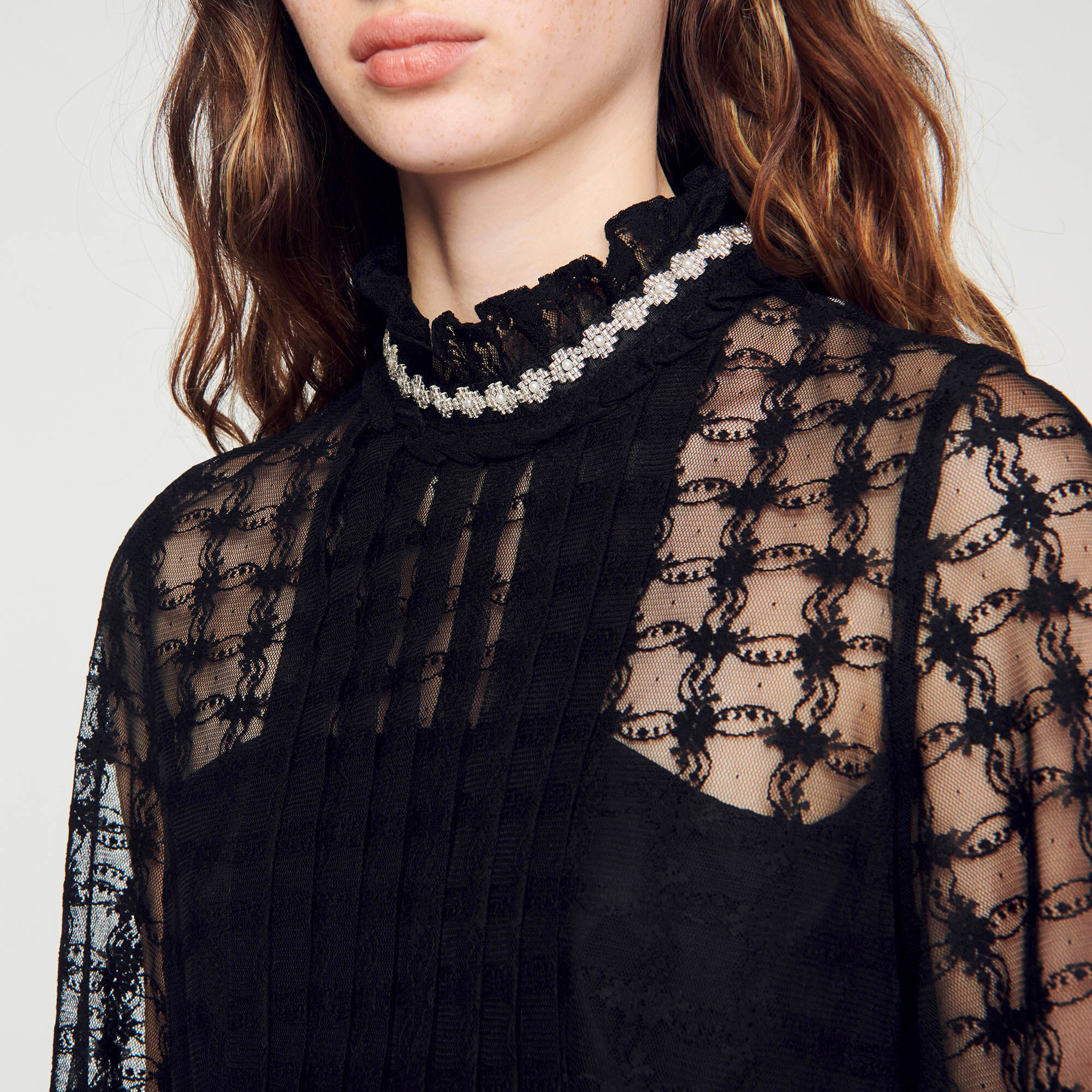 Sandro short outlet lace dress