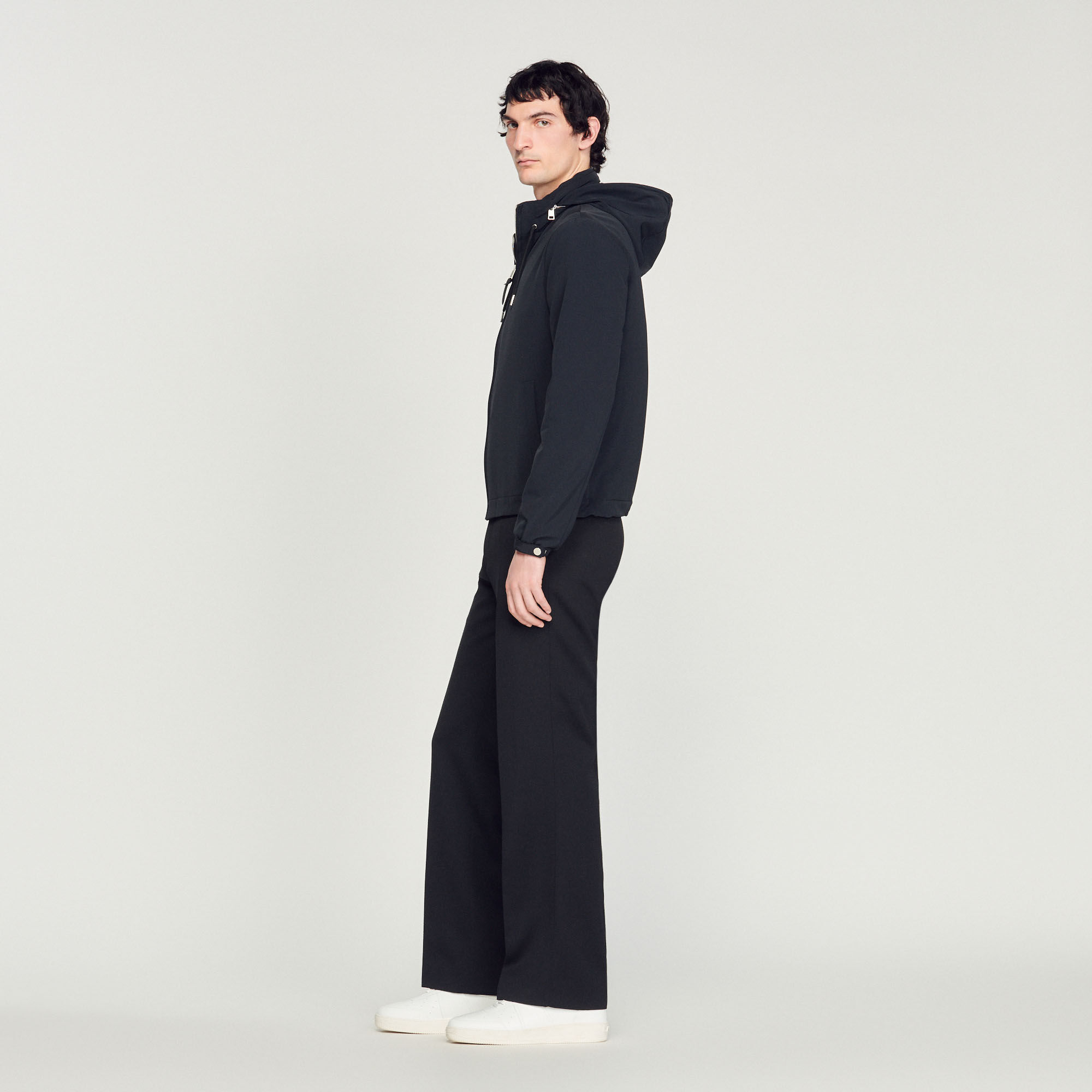 Technical fabric jacket Trench coats Coats Sandro paris