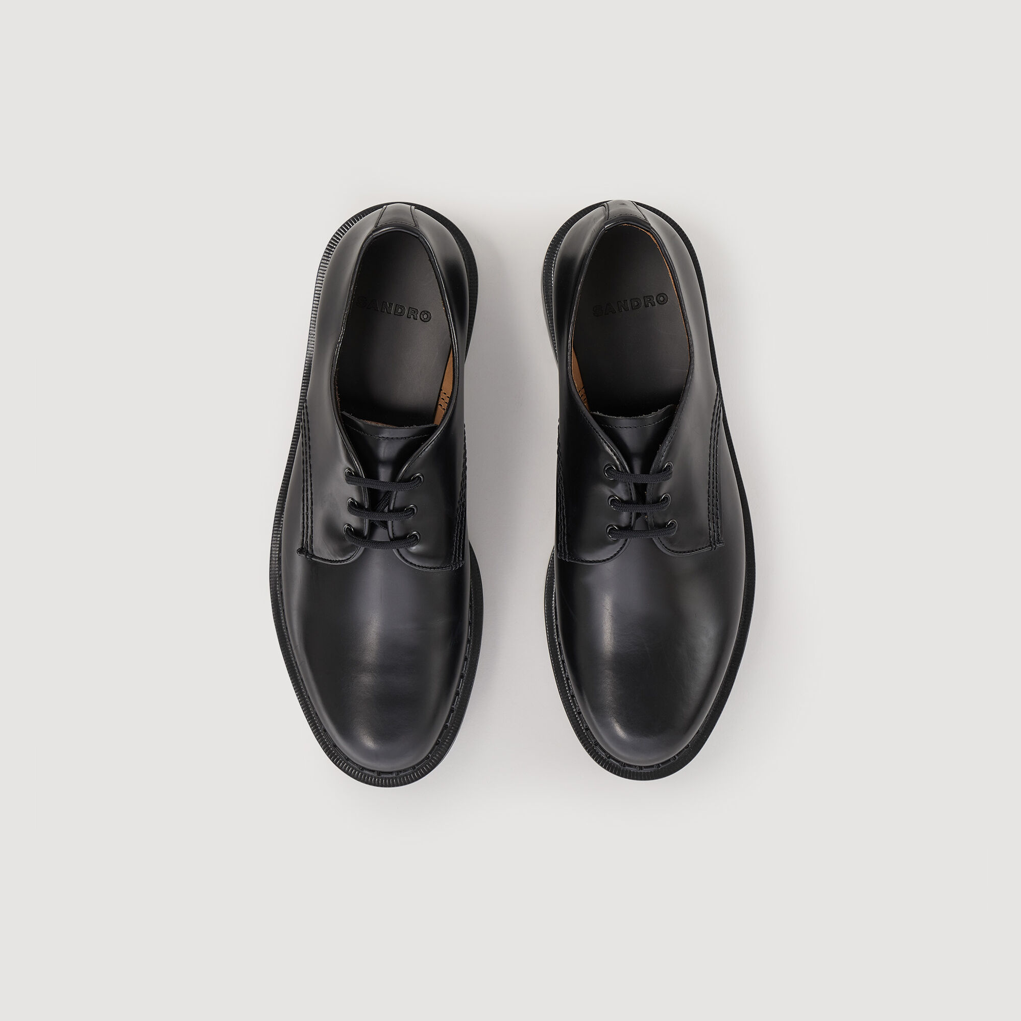 Derby shoe with studs All shoes Sandro paris