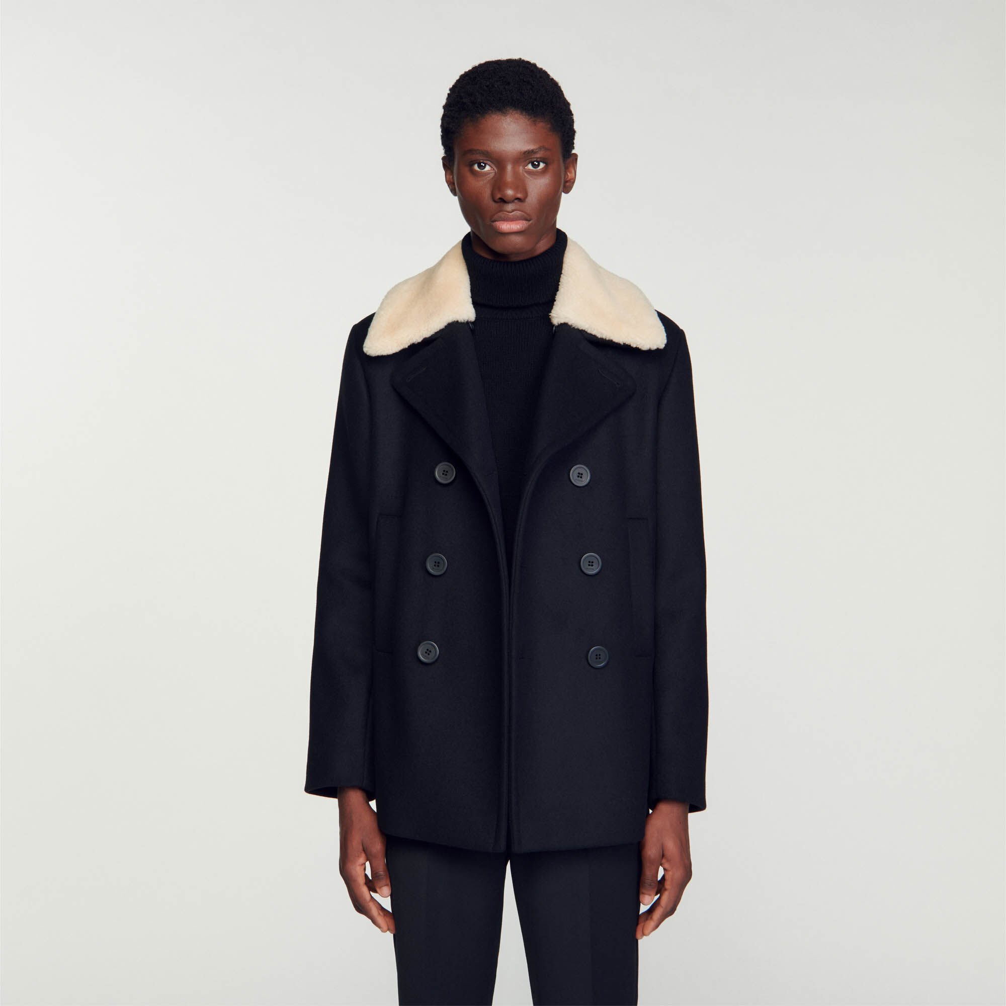 Wool pea coat