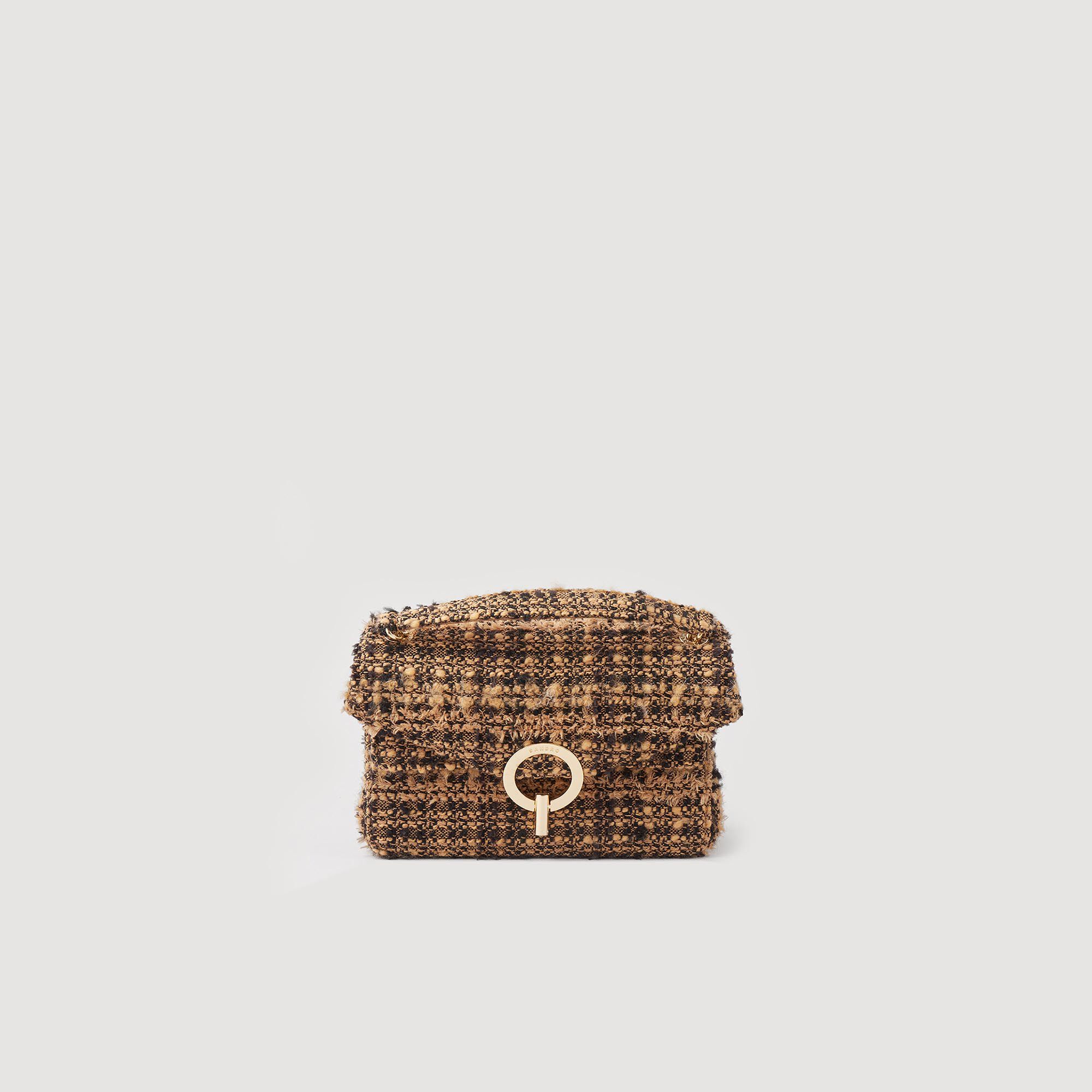 Sac sandro sales tweed rouge