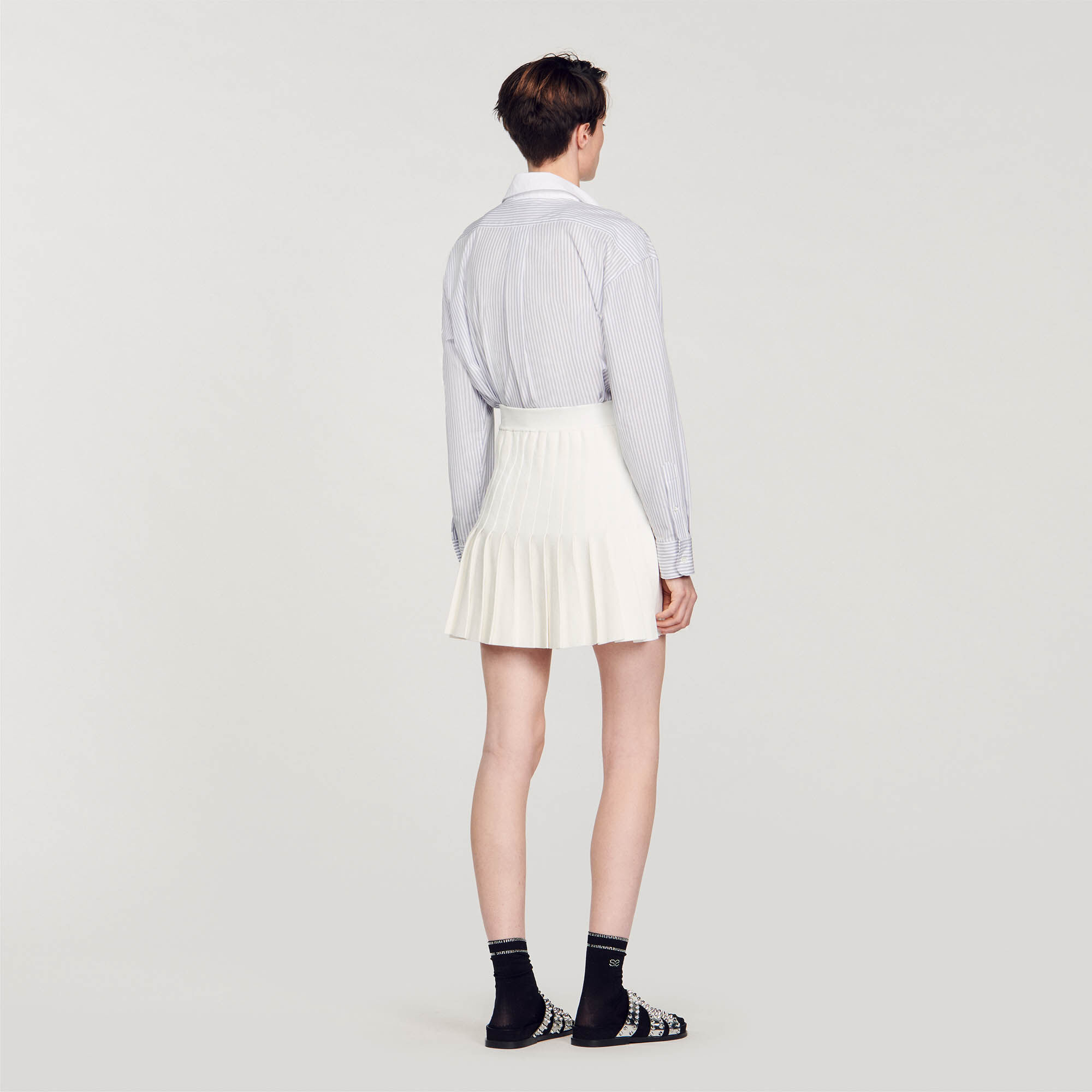 Jupe plissée sandro best sale