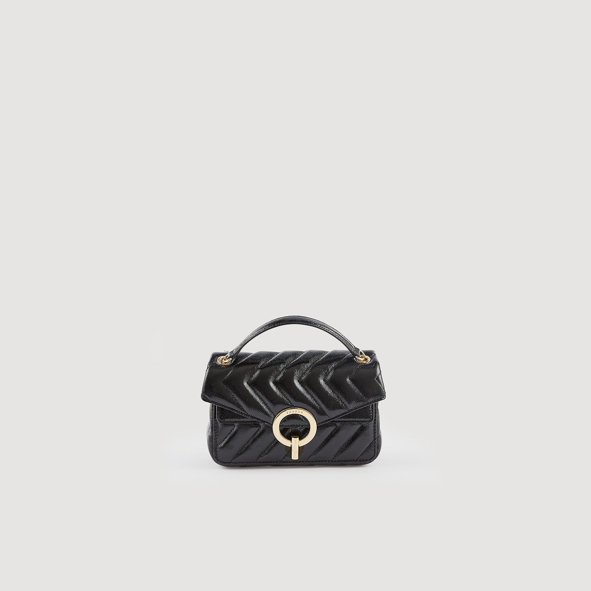 Small patent leather Yza bag