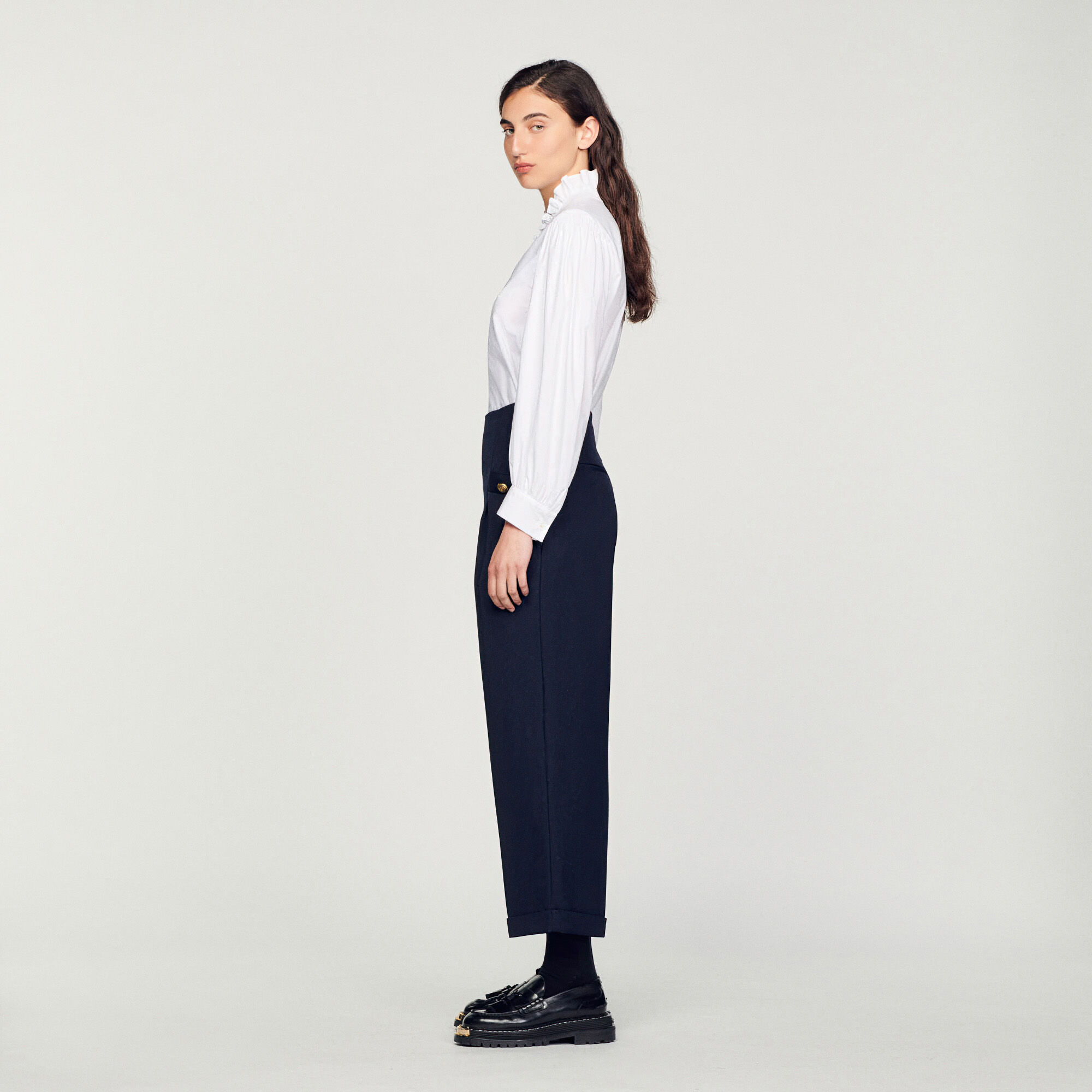 Wide legs trousers Pants Sandro paris