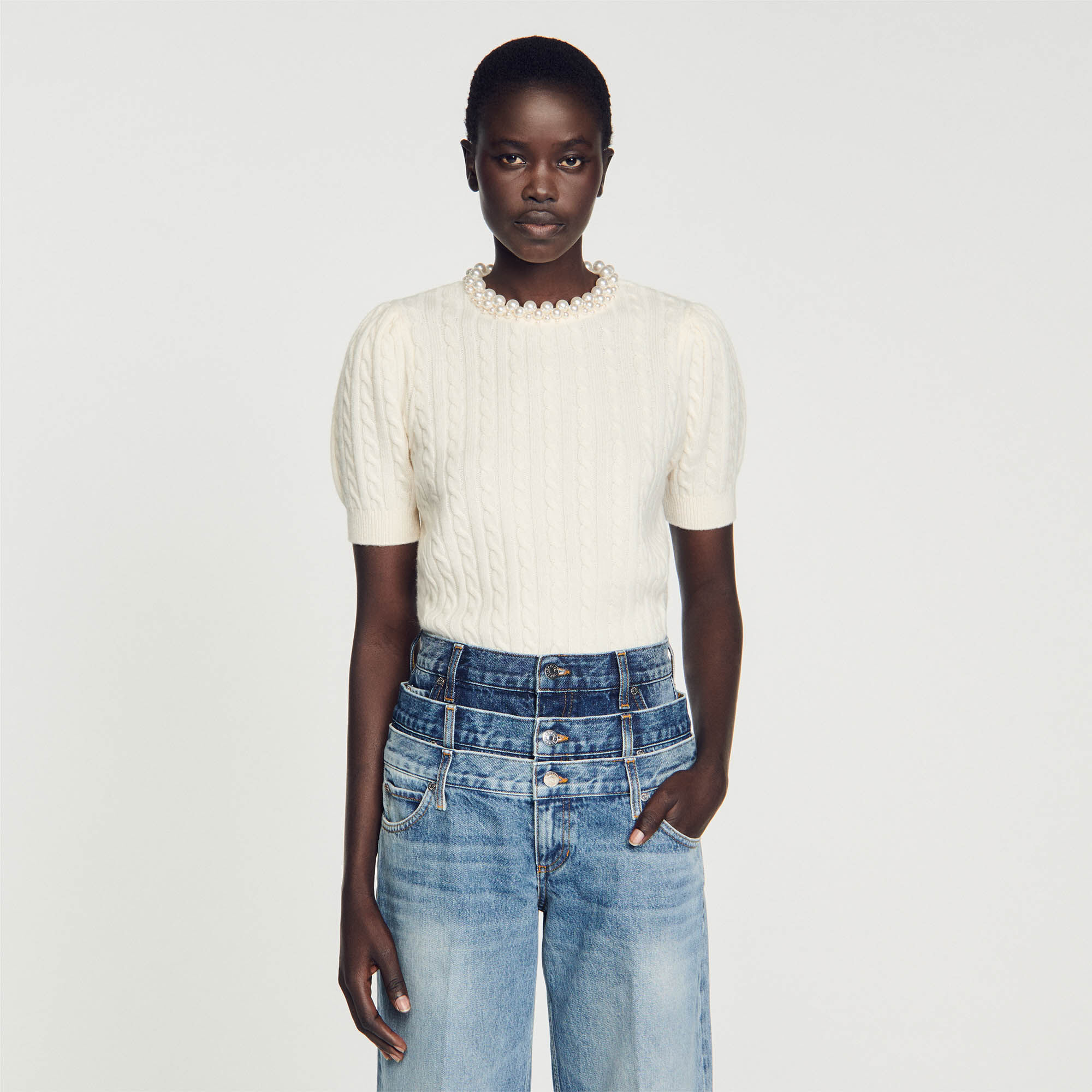 Sandro femme sale pull