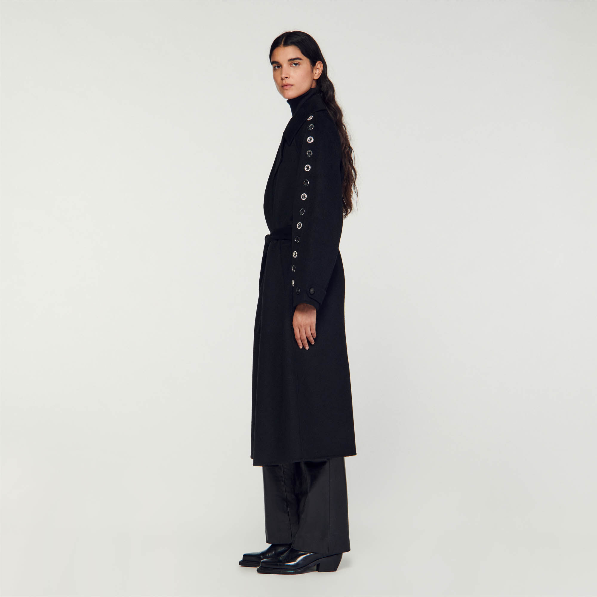 Trench coat sandro discount femme