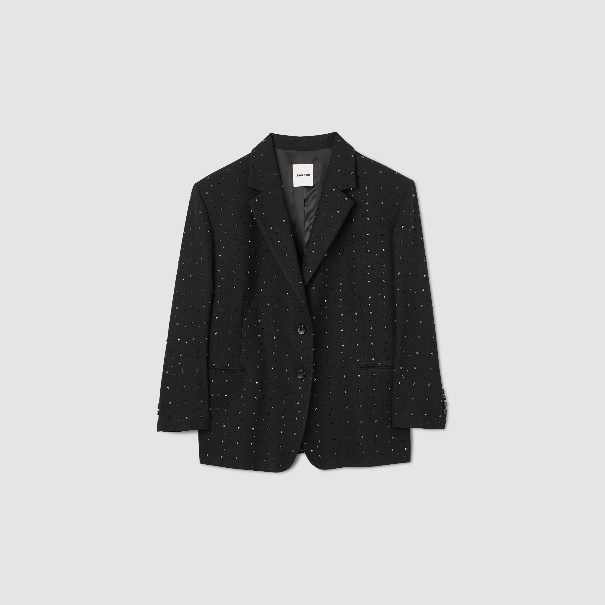 Rhinestone suit jacket Blazers Jackets Sandro paris