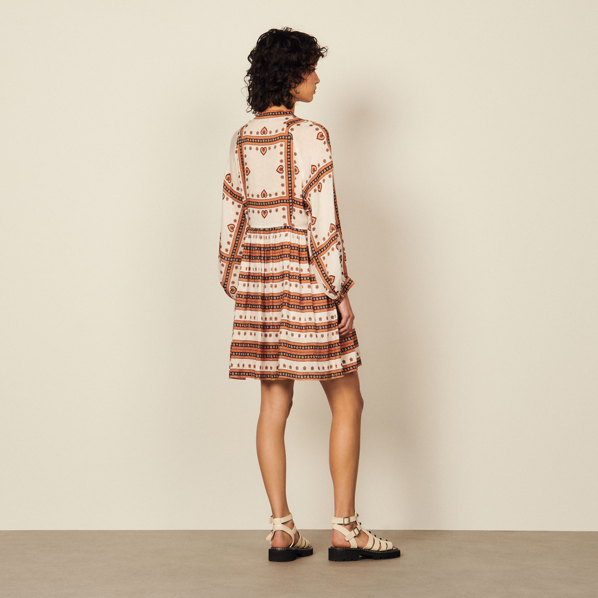Sandro bandana dress outlet