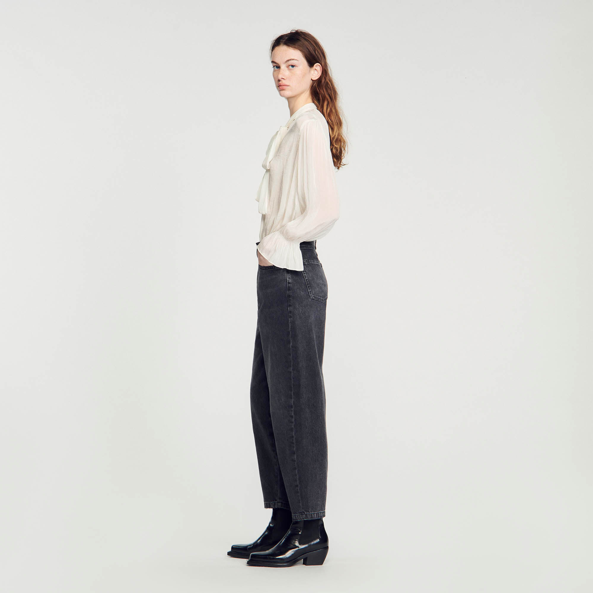 Jean effiloché femme deals