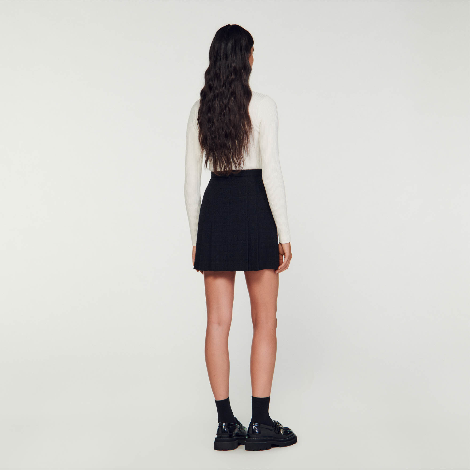 Jupe shop plissée sandro
