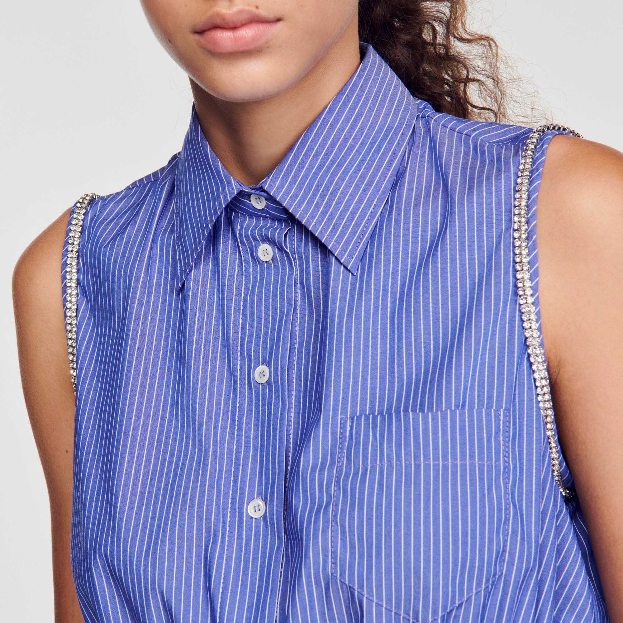 Chemise bleu new arrivals sandro femme