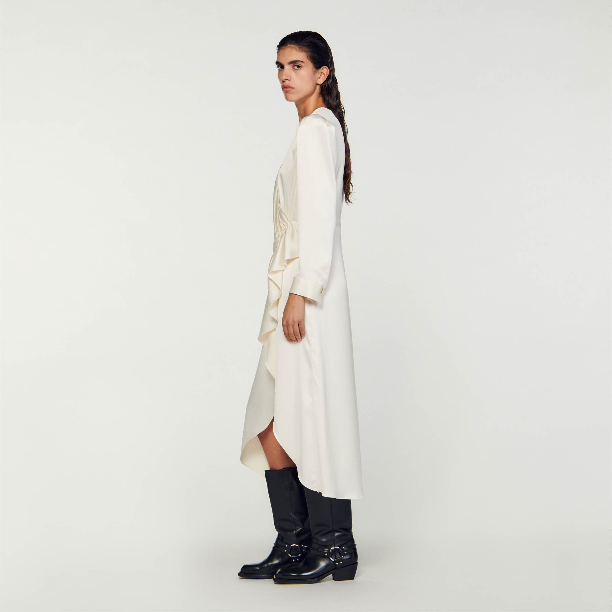 Robe manteau sandro on sale