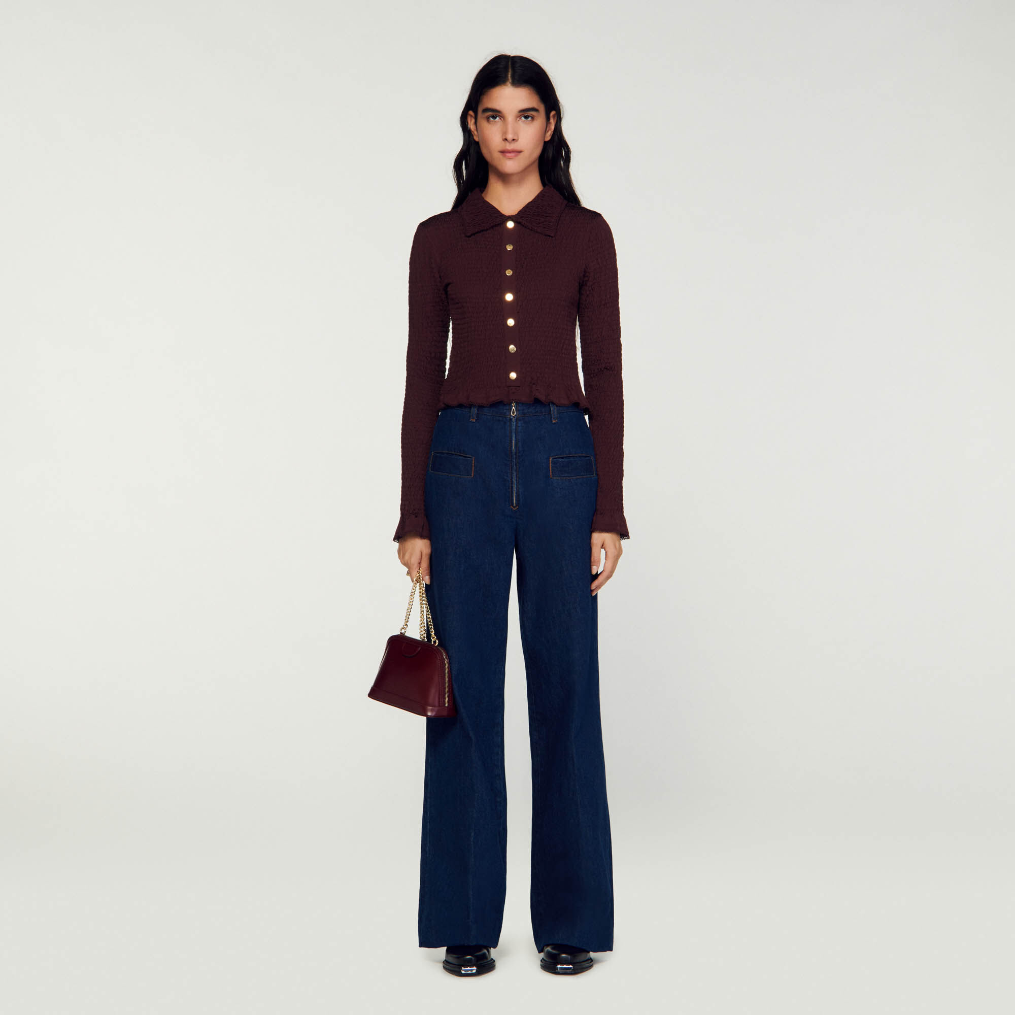 Tops Shirts Sale Woman Sandro paris