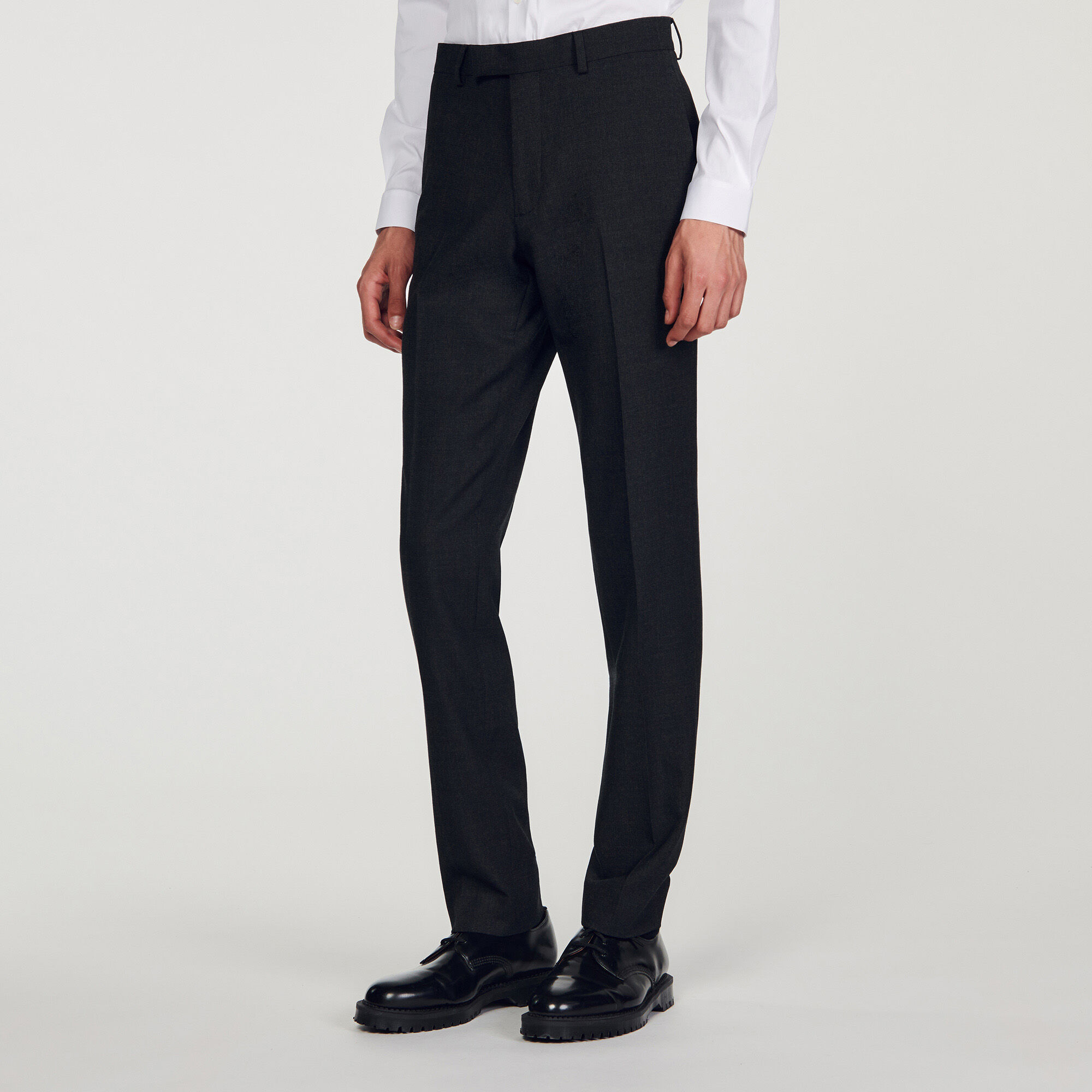 Signature Italian Hopsack Suit Pant | Banana Republic