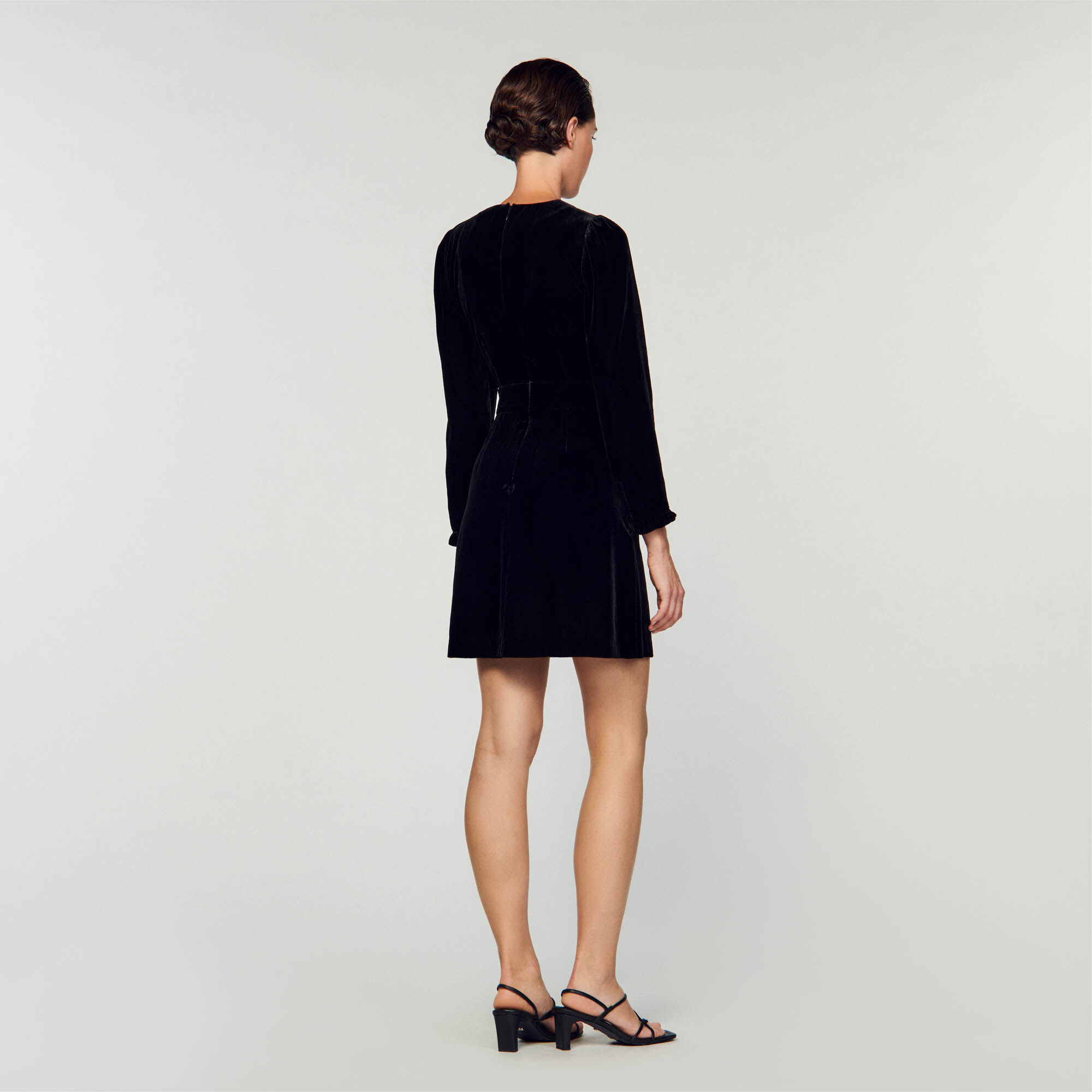 Sandro sequin dress deals