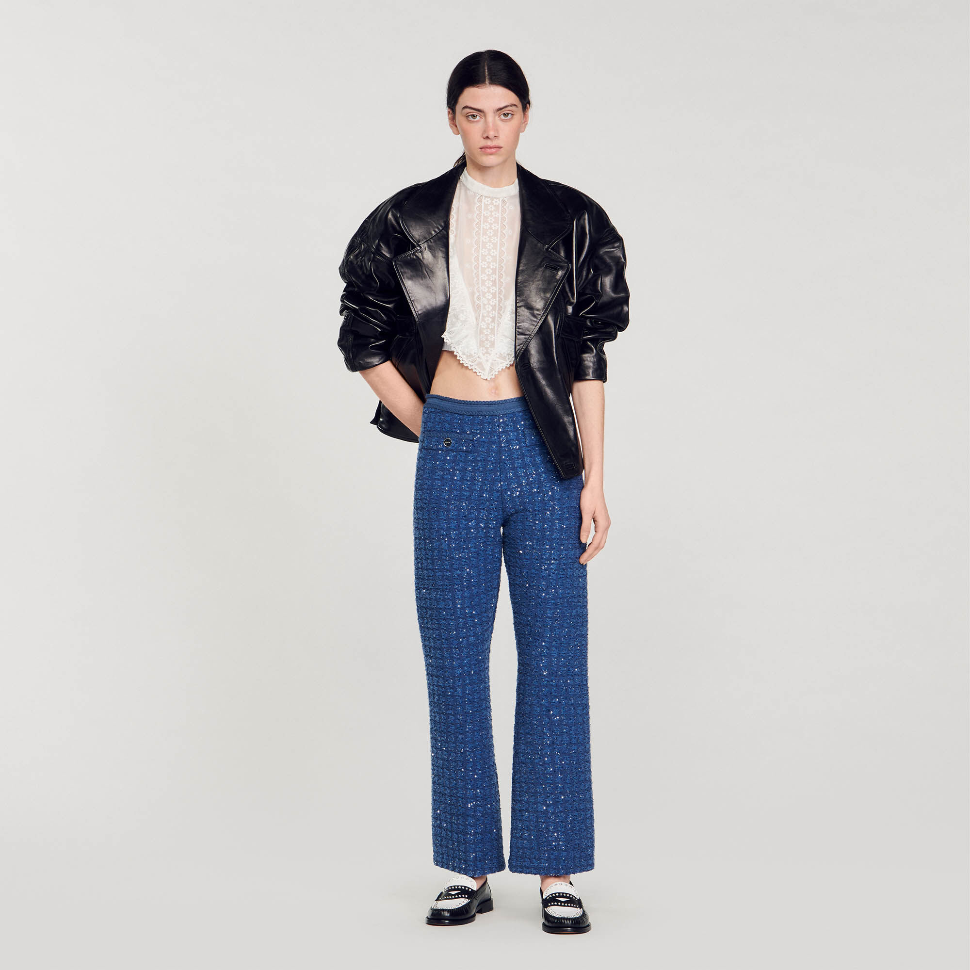 Pantalon sandro femme deals