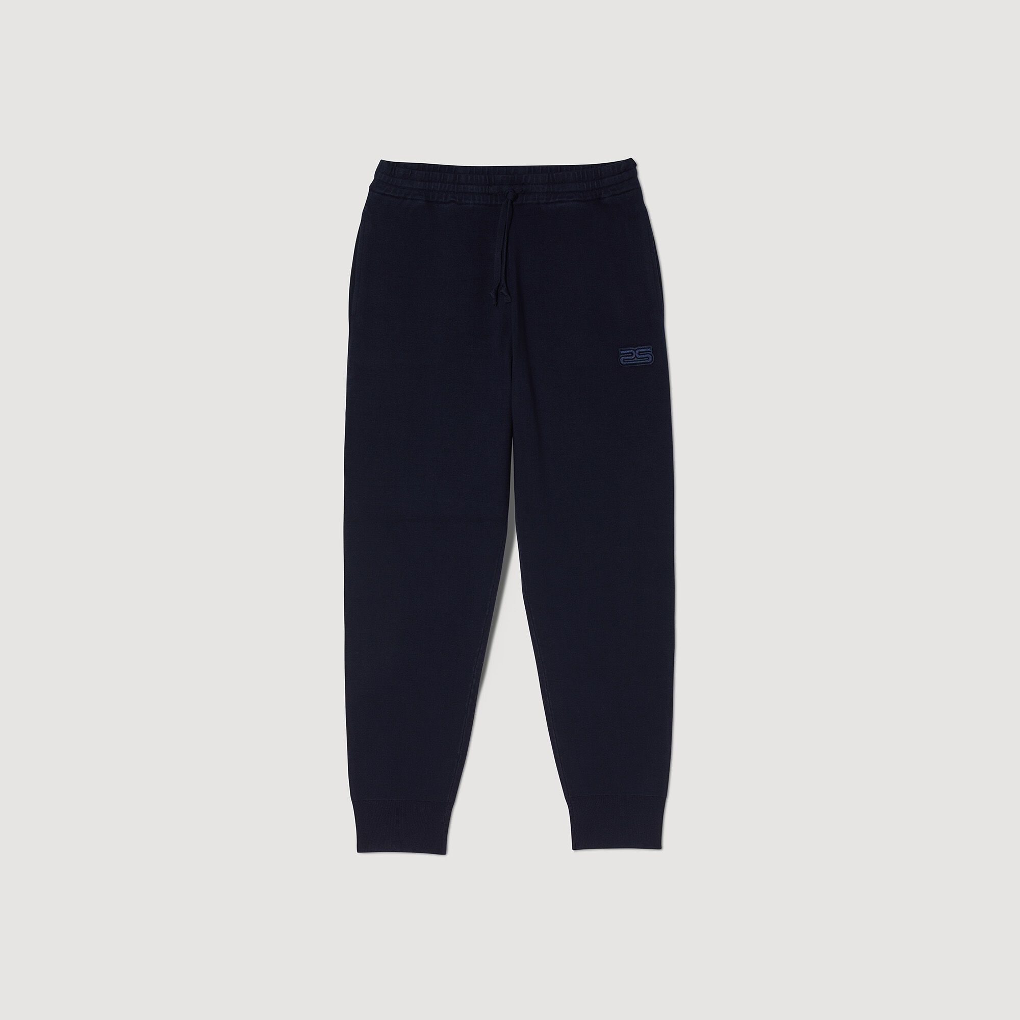 Knit jogging bottoms
