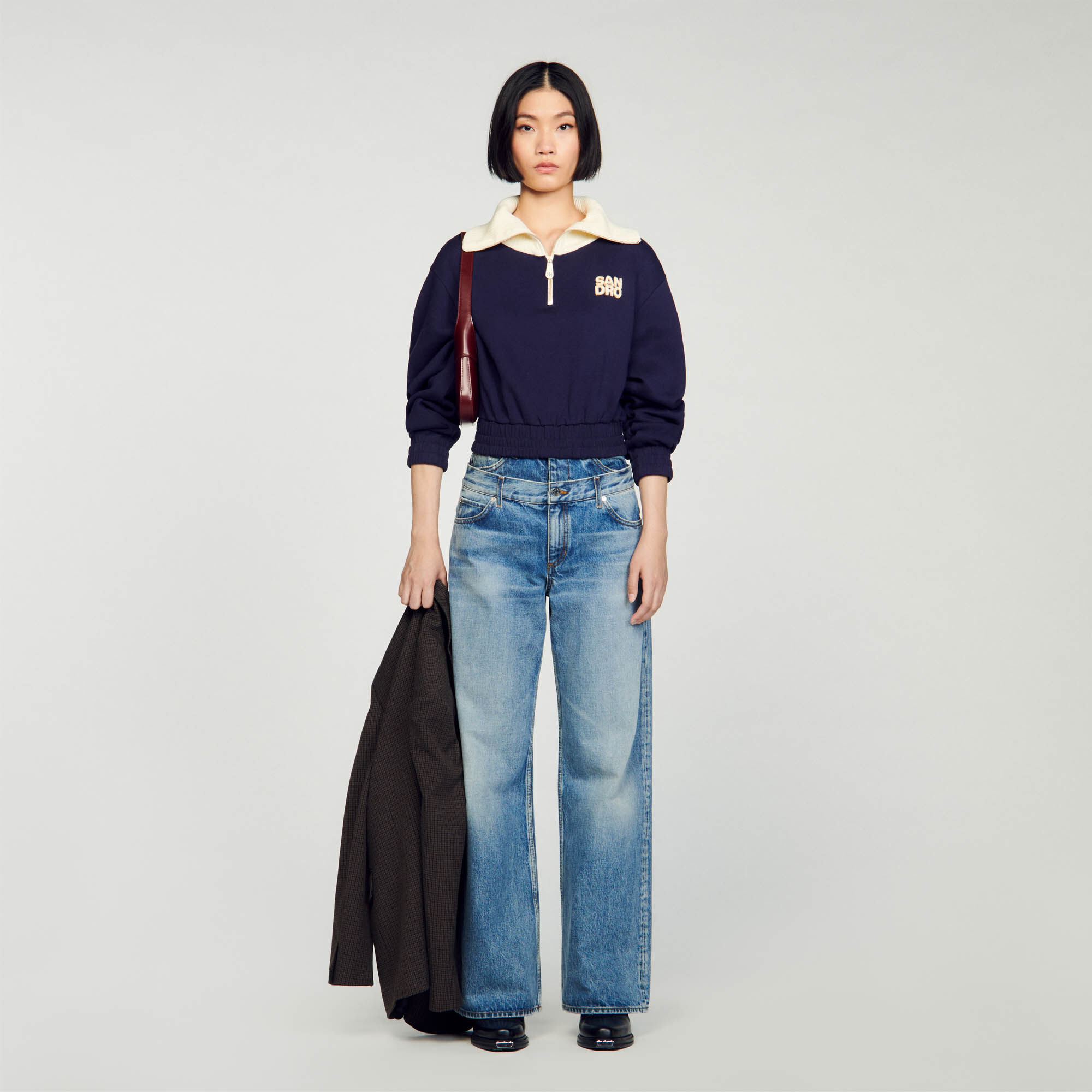 Sandro sweatshirt clearance