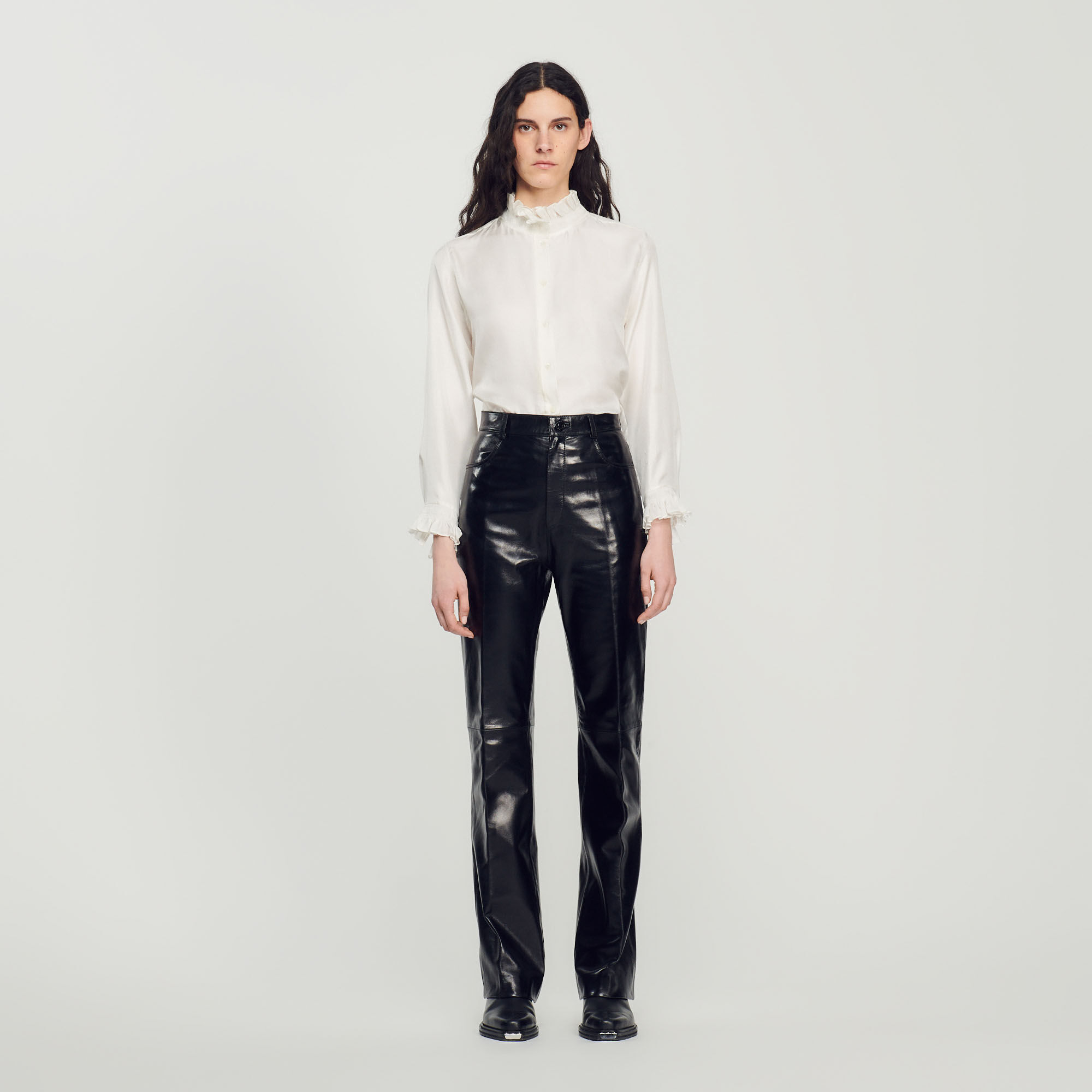 Leather trousers