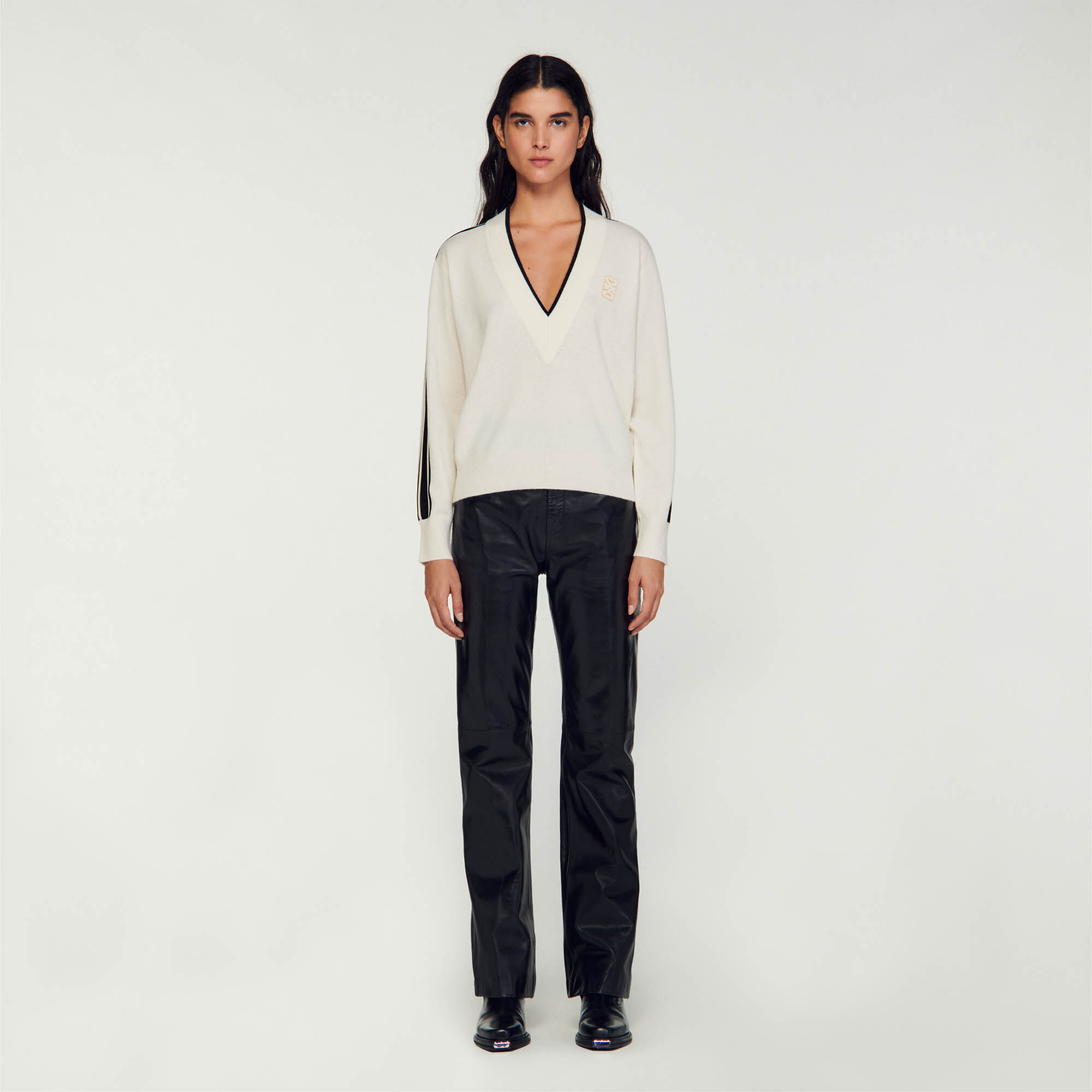 Pull cachemire sandro clearance