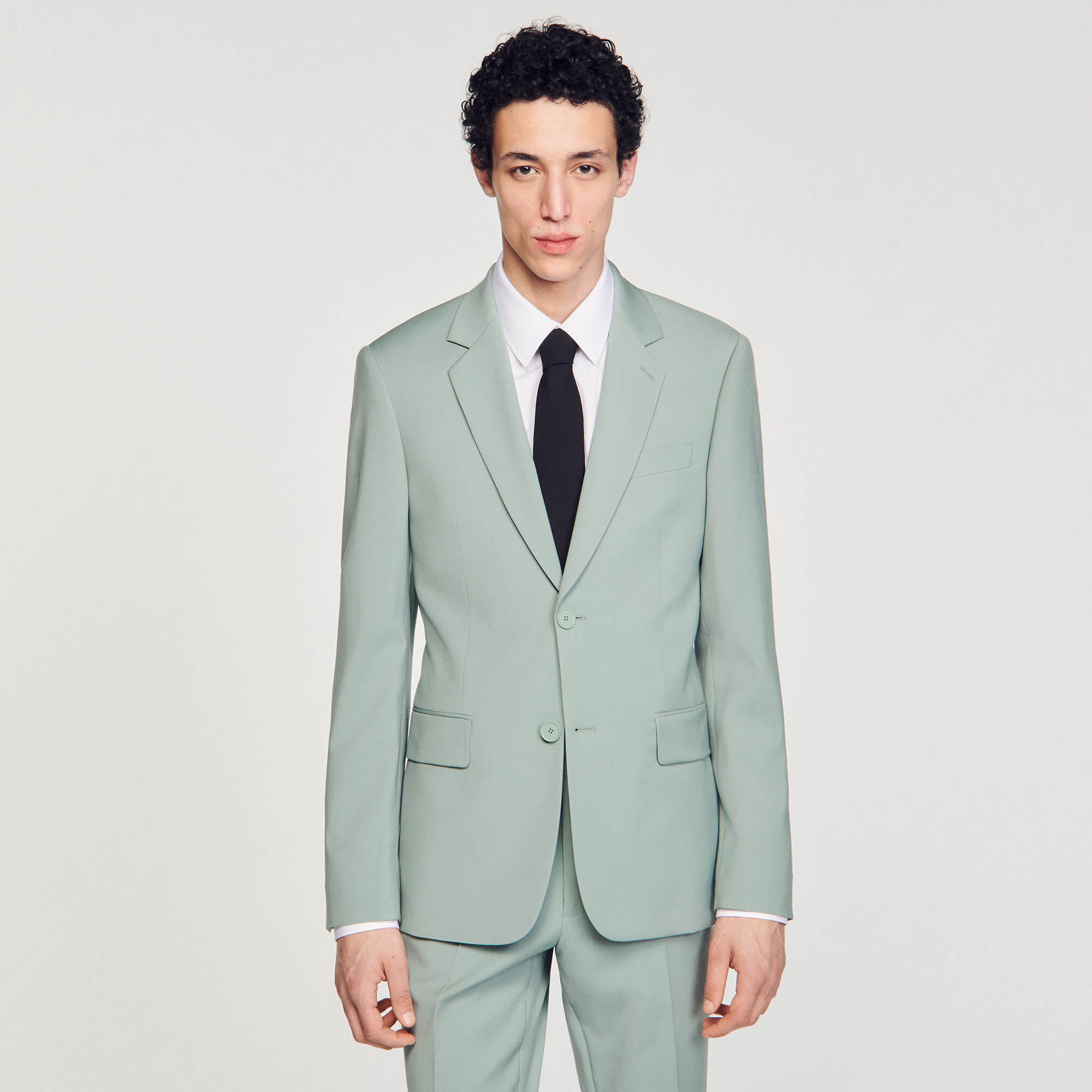 Bright green suit online jacket