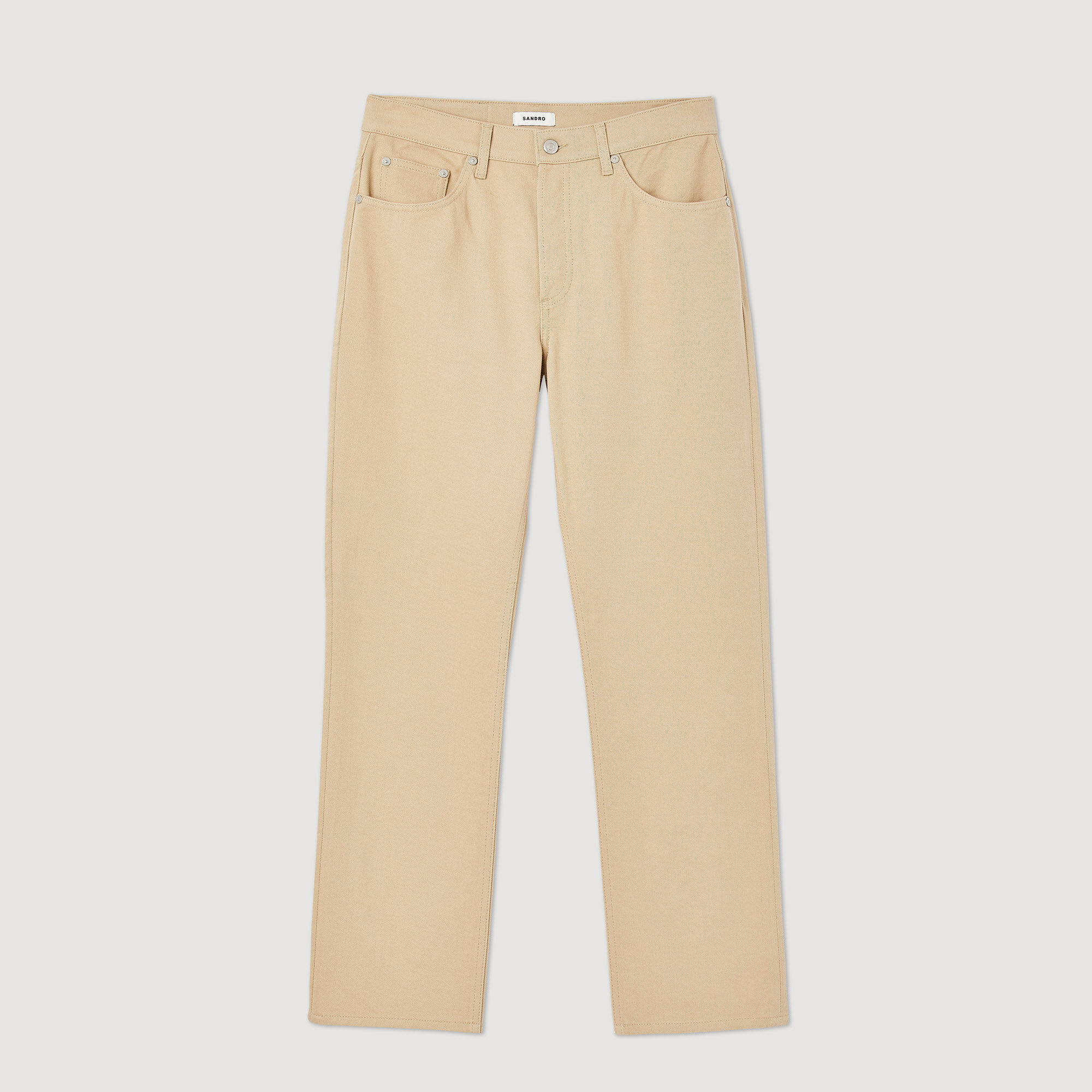 Jean online beige homme