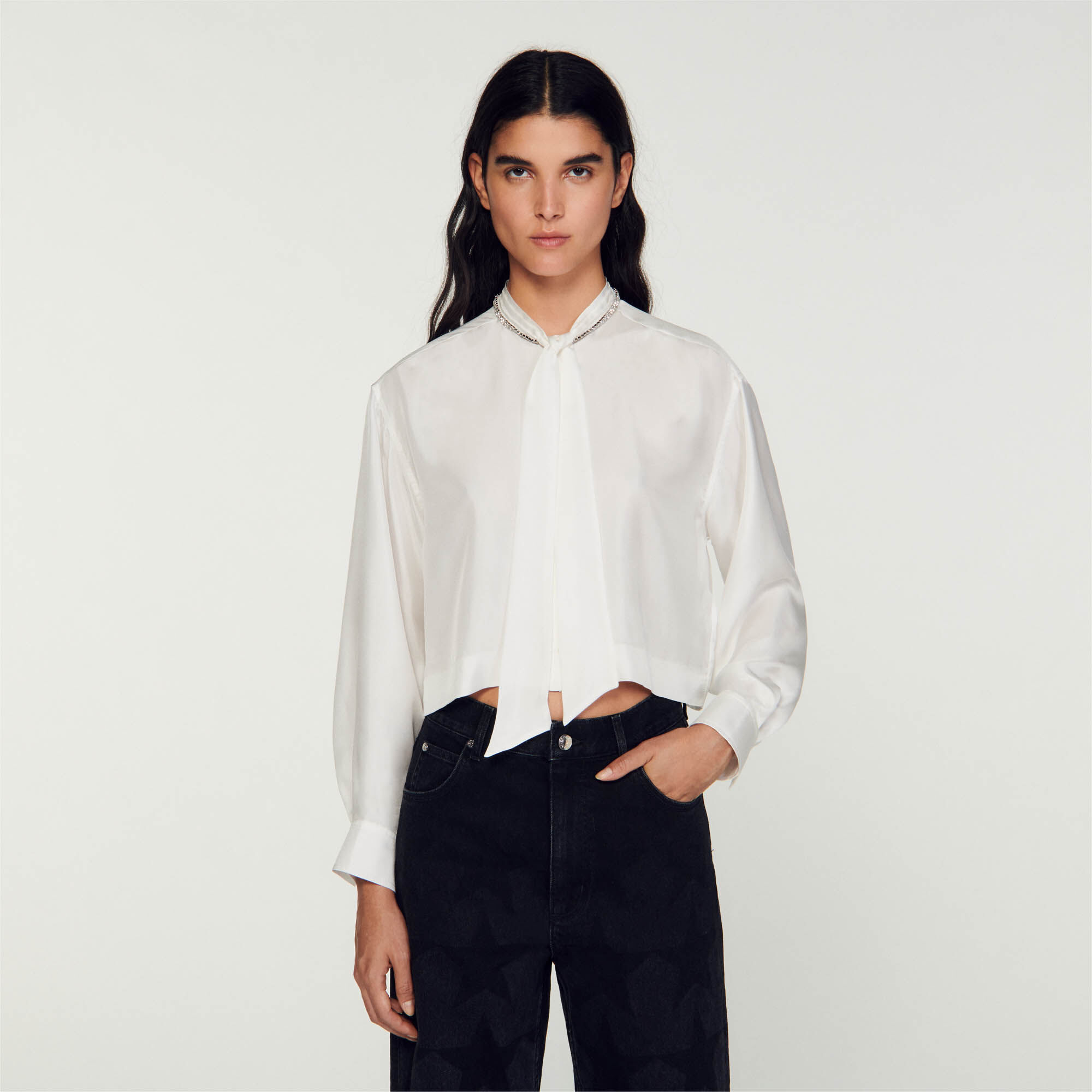 Sandro chemise femme clearance
