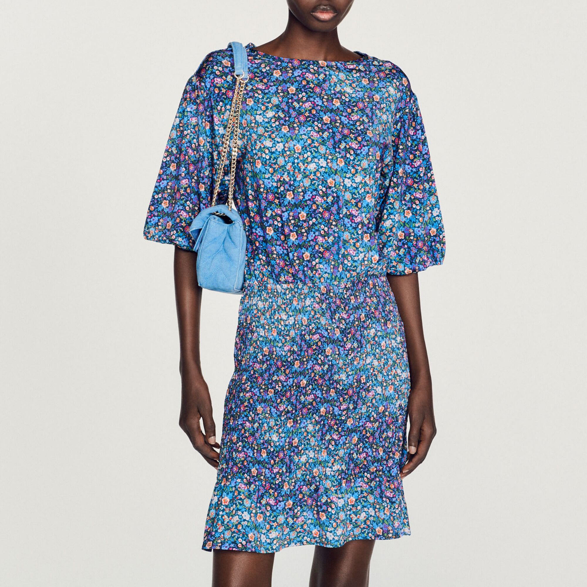 Sandro floral dress hot sale