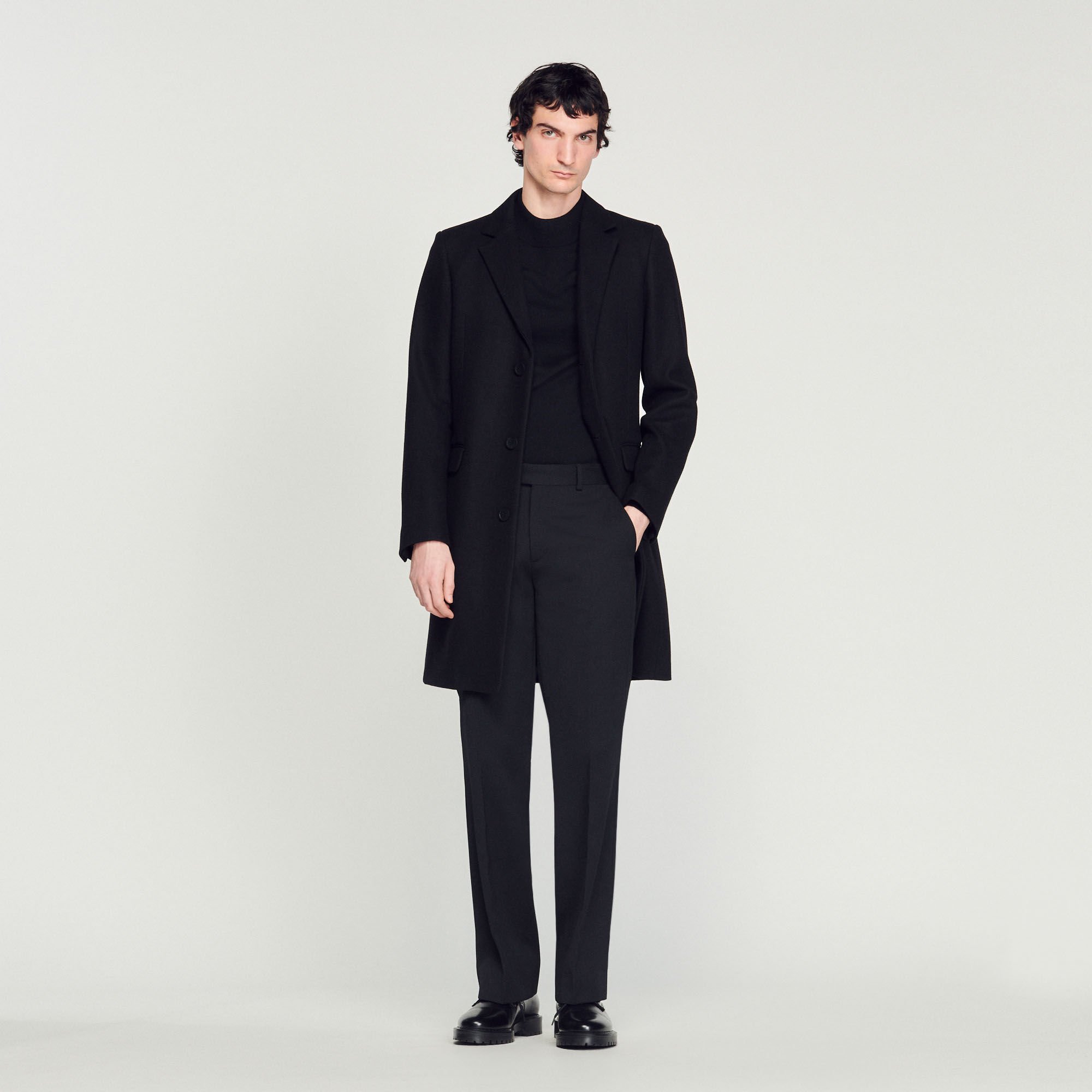 Men s long coats Trench coats Coats Man Sandro paris