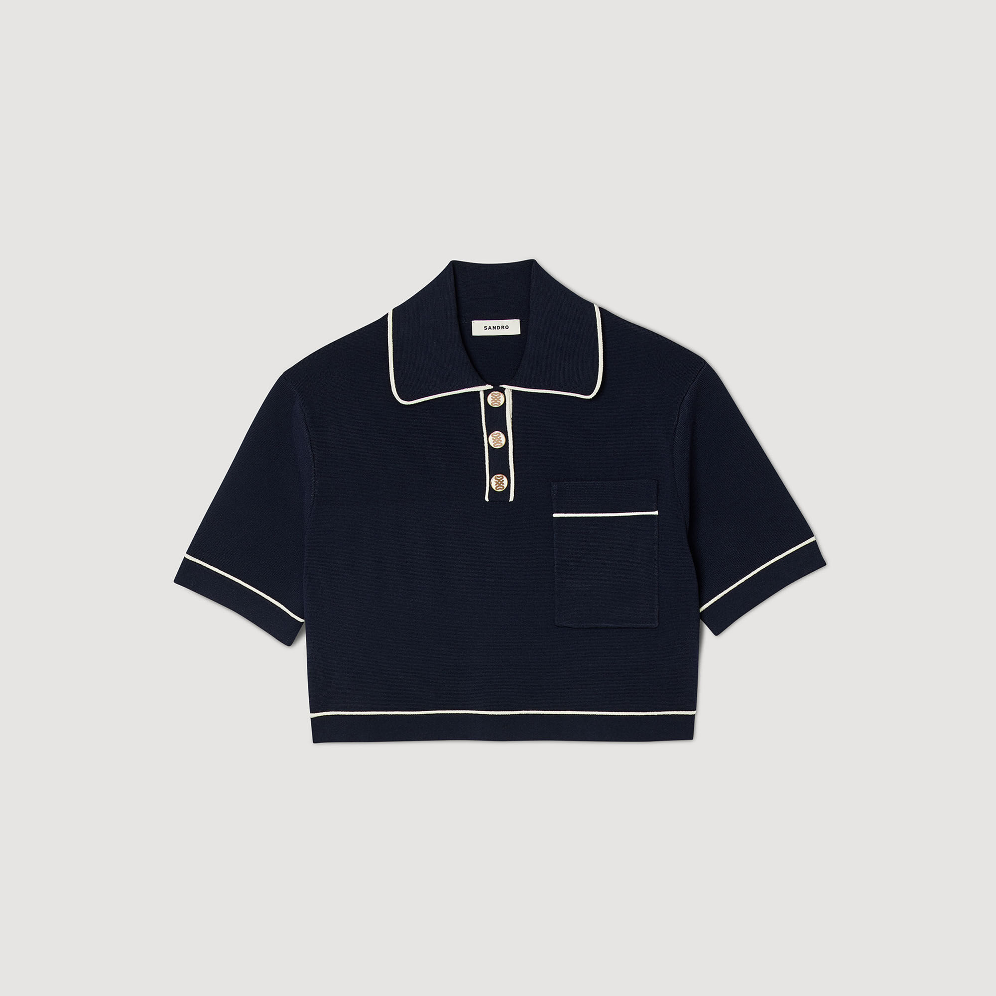 Pull sandro hotsell bleu marine