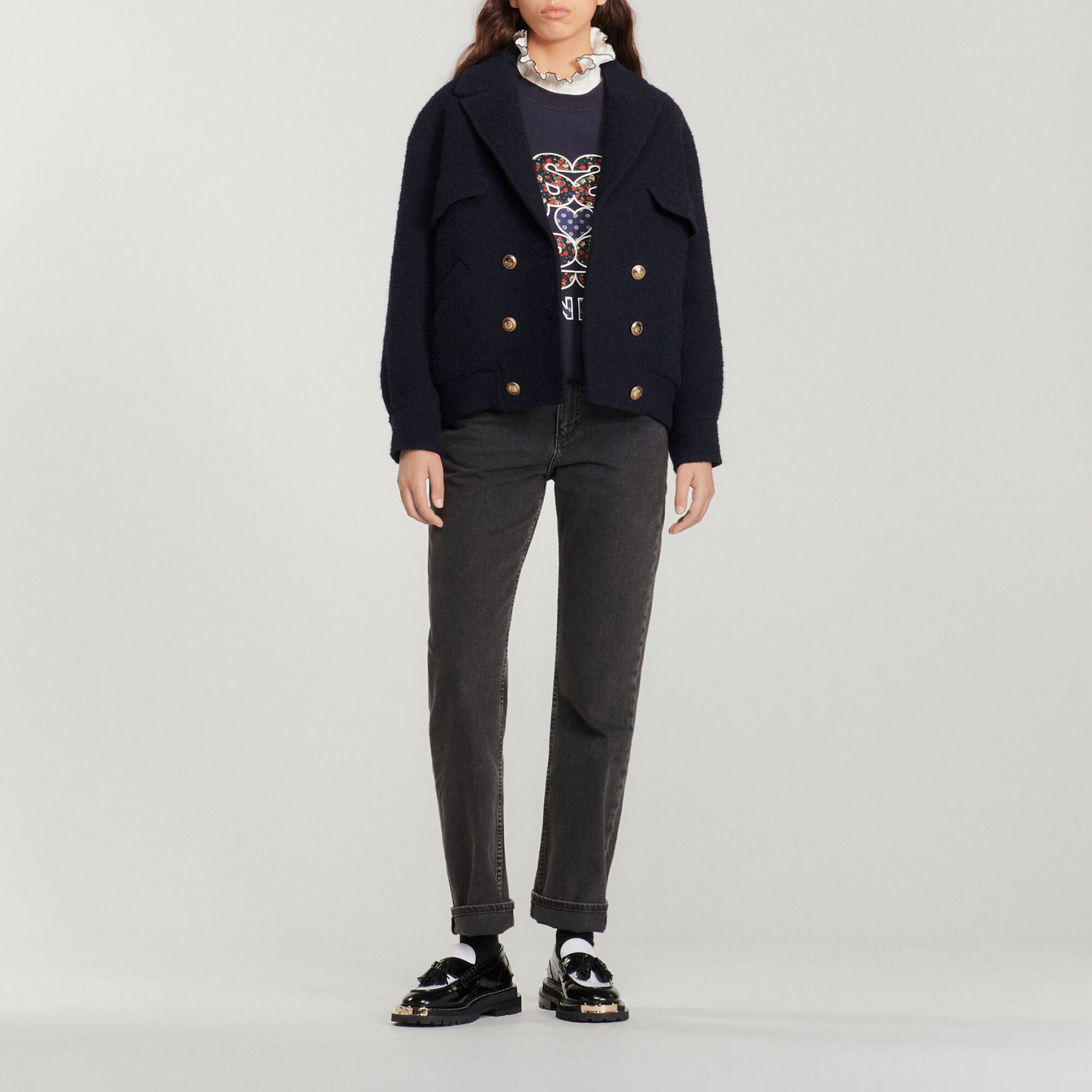 Sandro blouson store