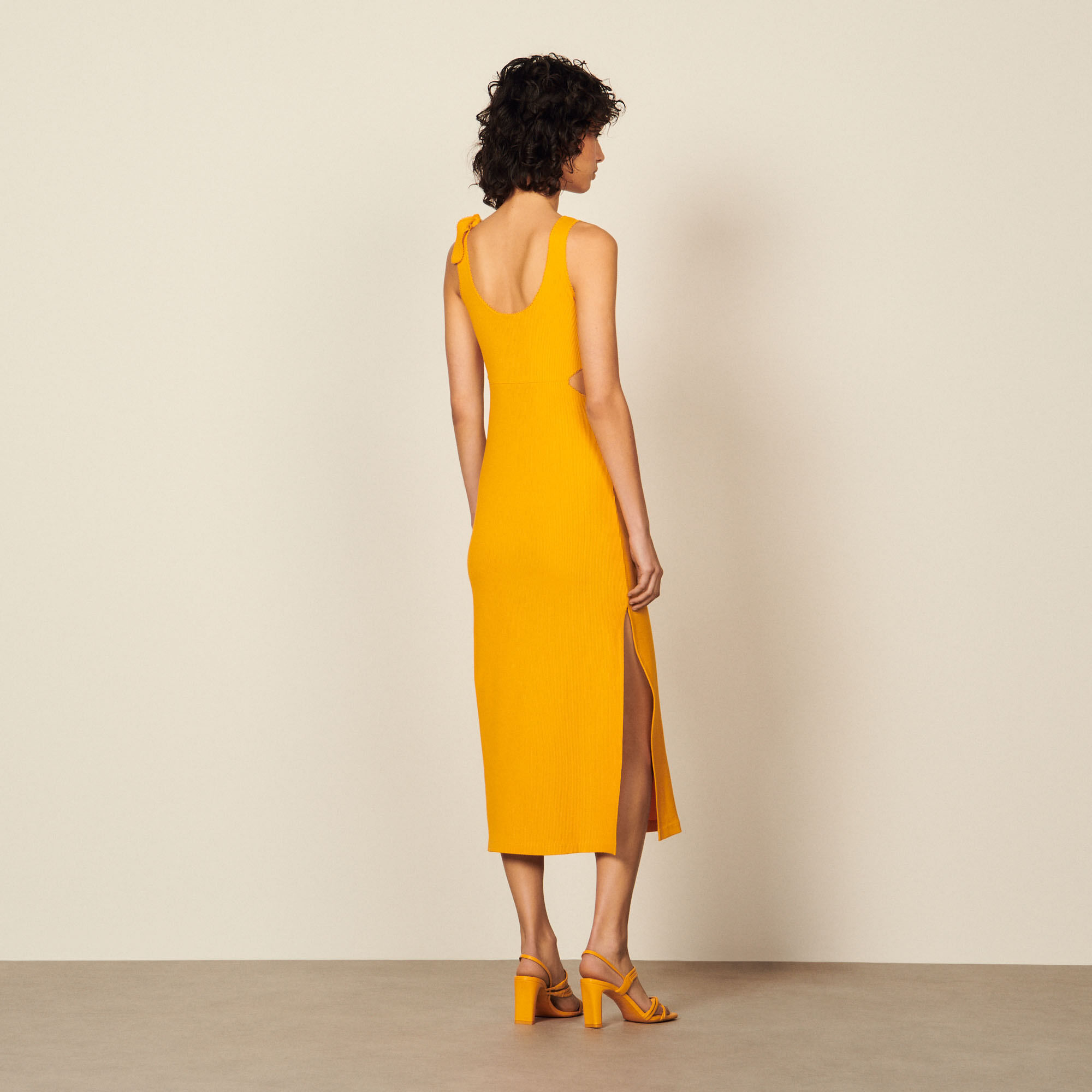 Robe 2025 sandro jaune